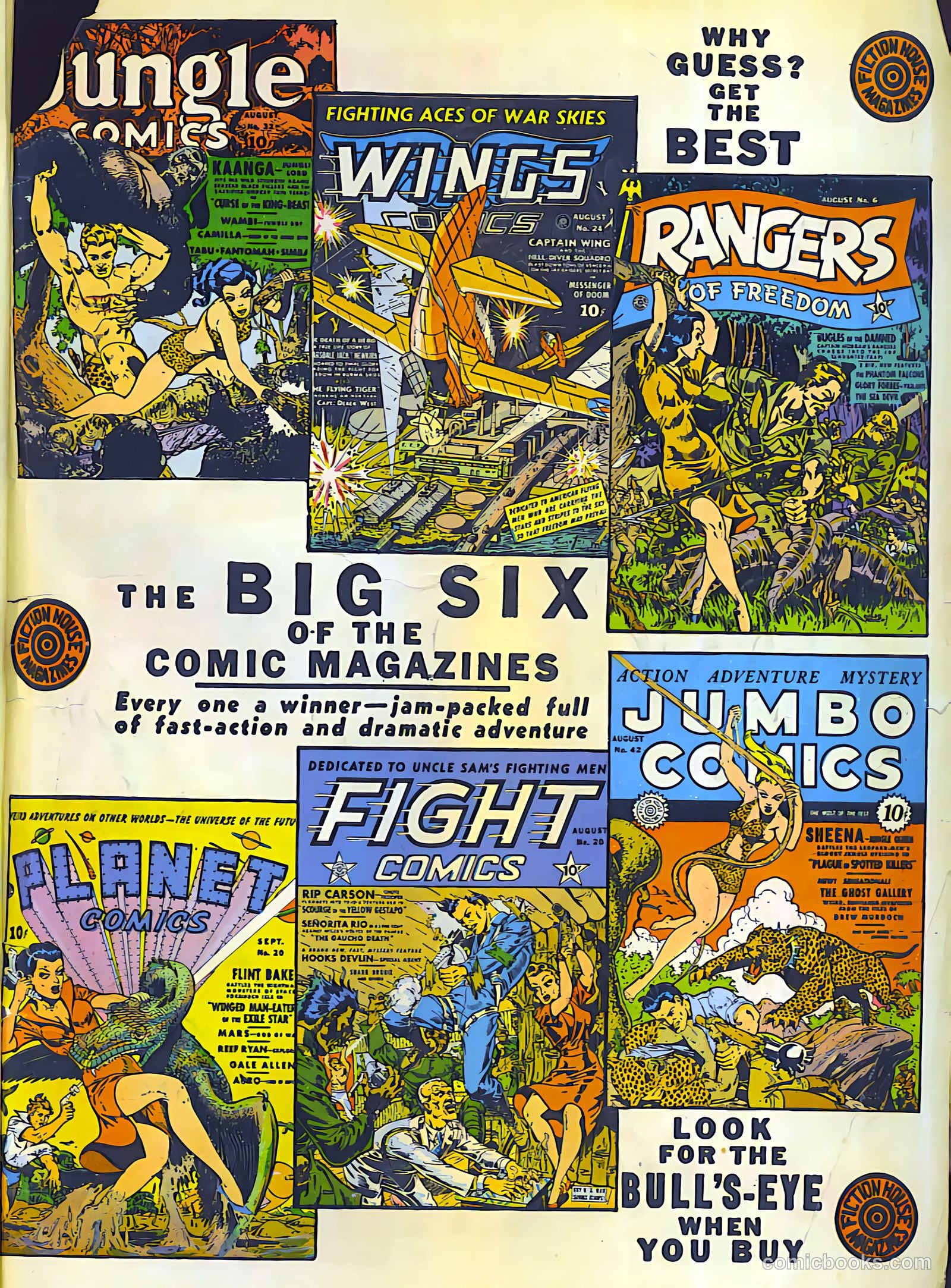 Jumbo Comics #42 — page 67 of 68
