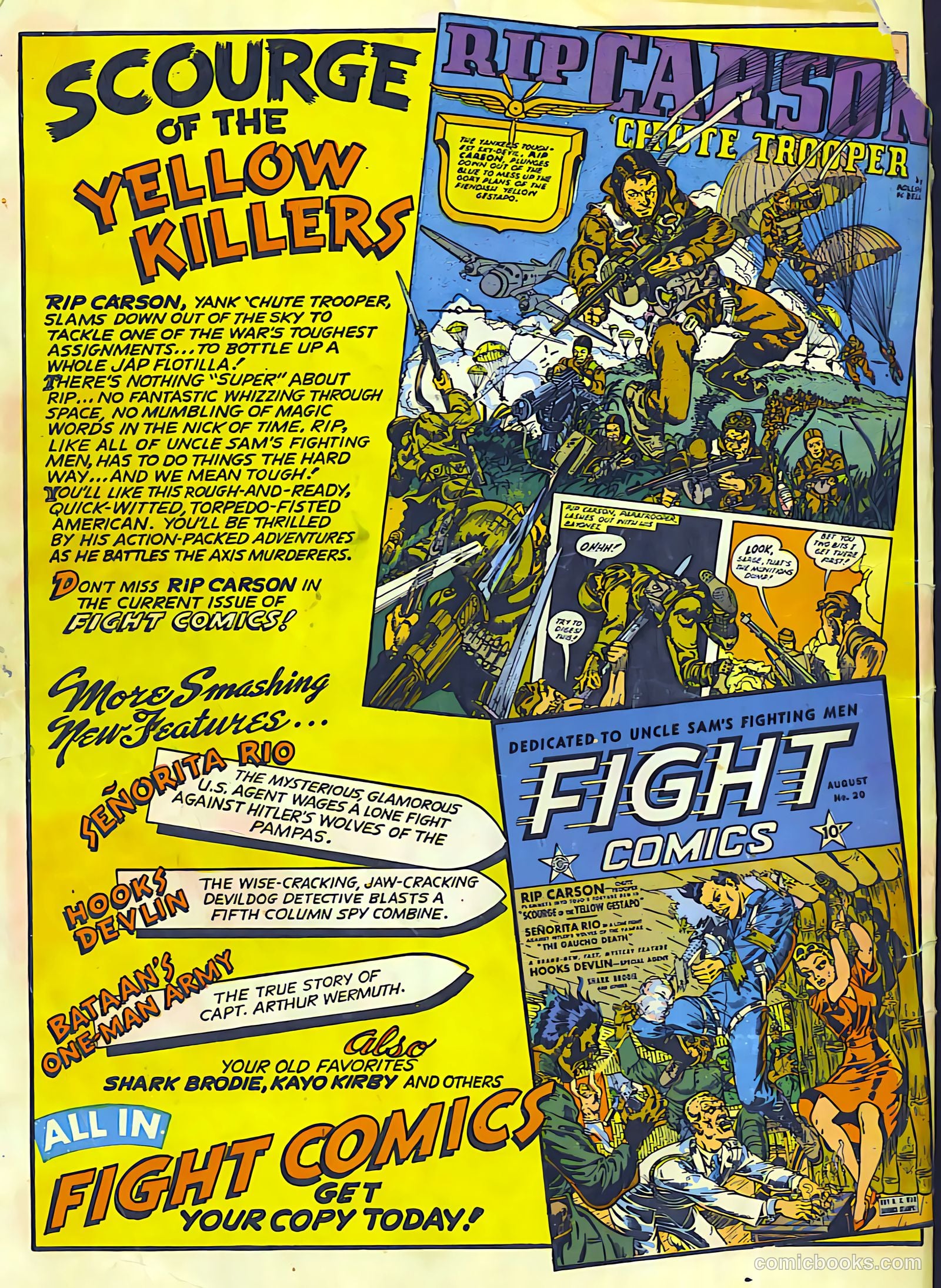 Jumbo Comics #42 — page 68 of 68