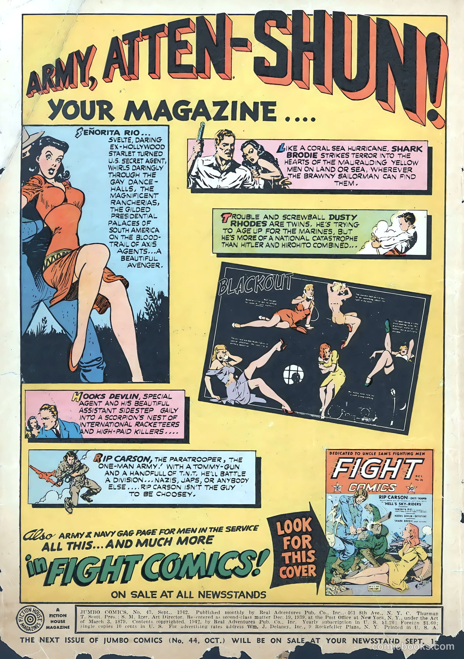 Jumbo Comics #43 — page 2 of 69