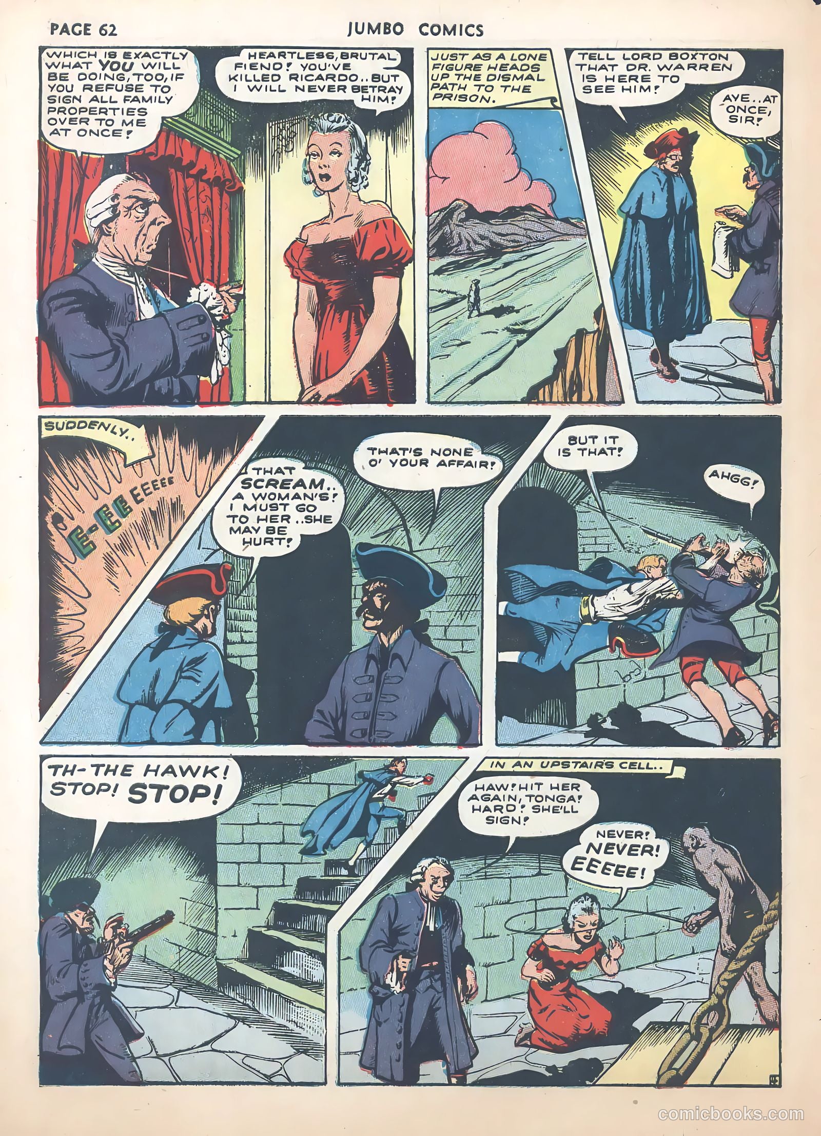 Jumbo Comics #43 — page 64 of 69