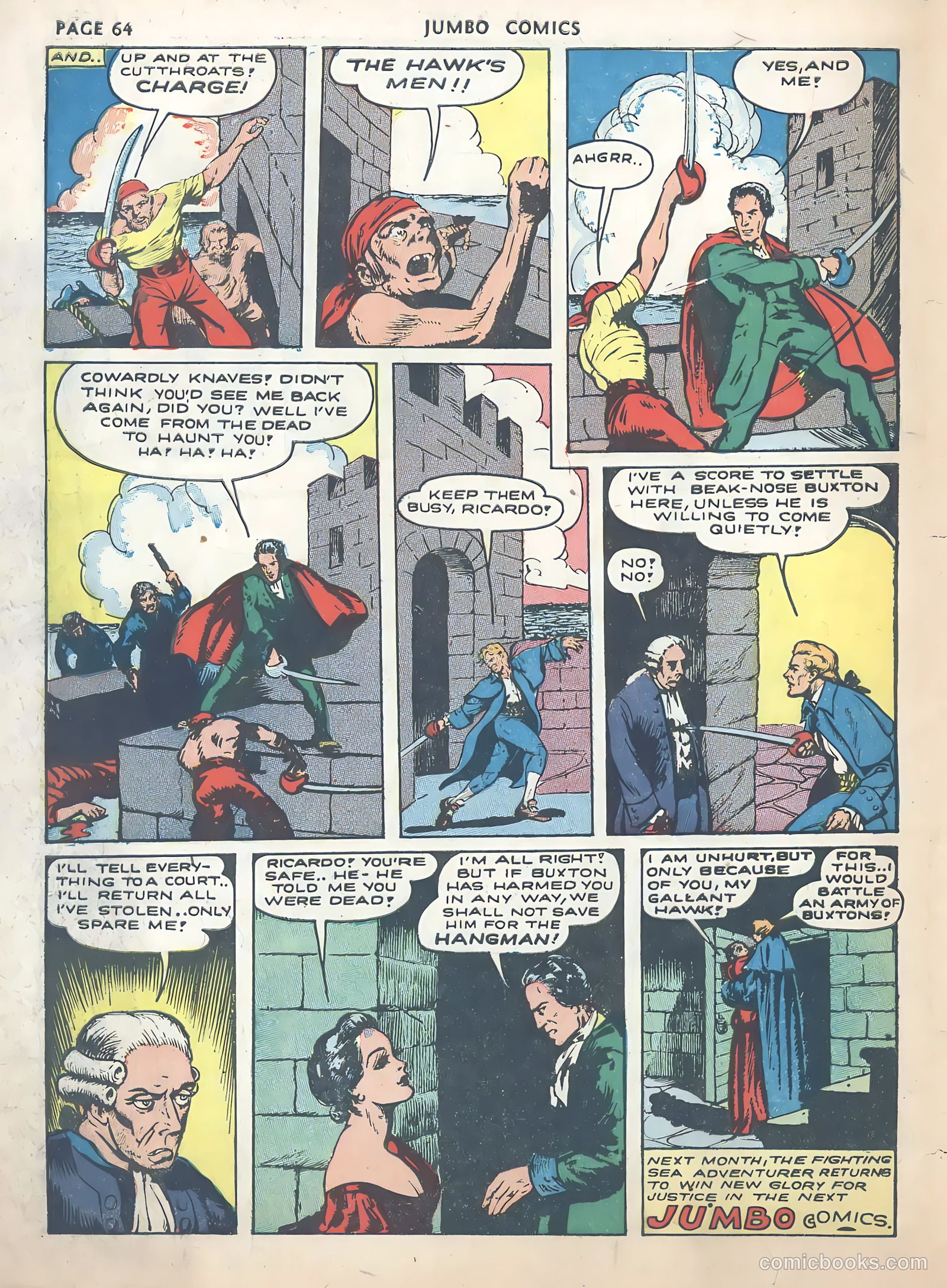 Jumbo Comics #43 — page 66 of 69