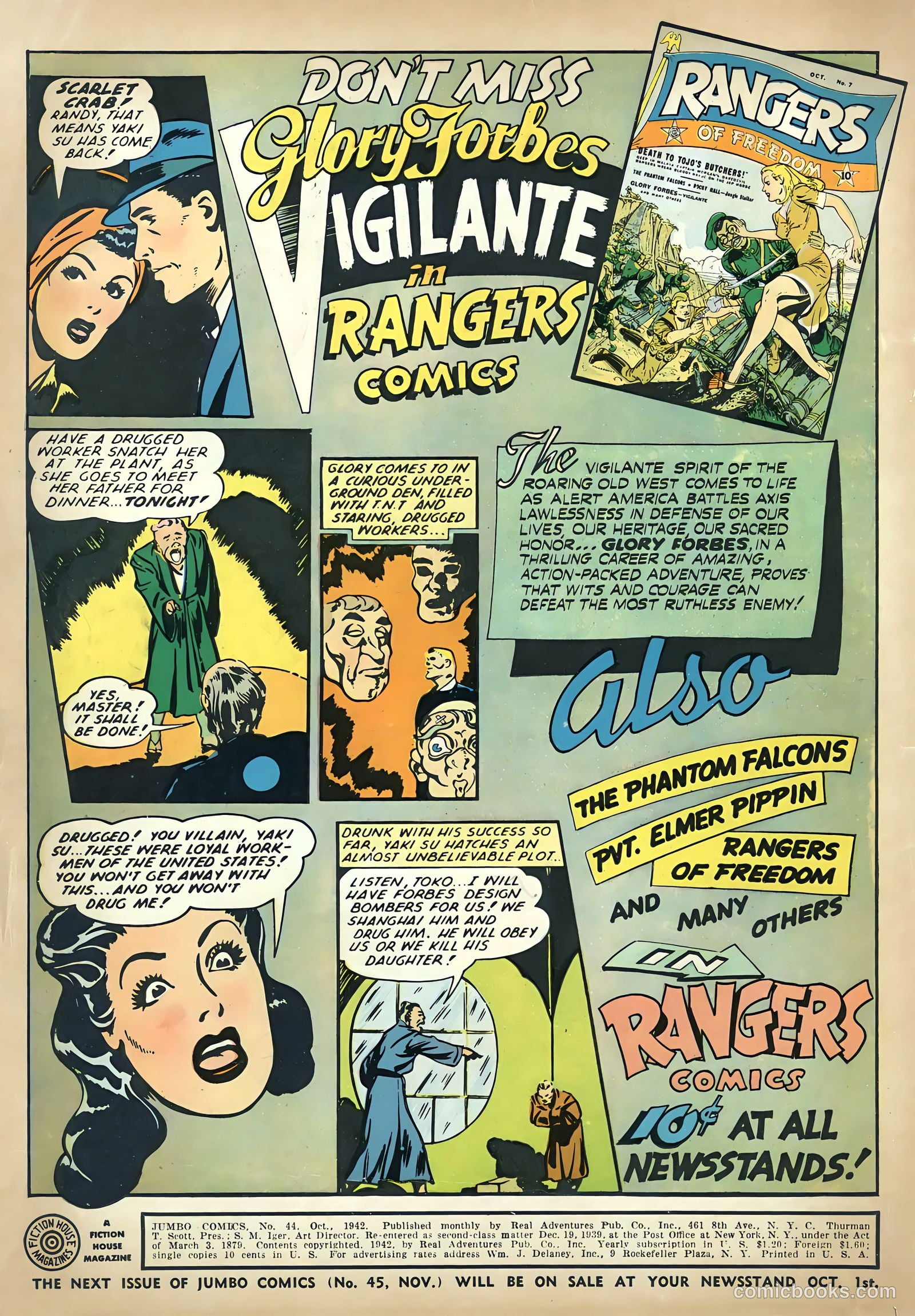Jumbo Comics #44 — page 2 of 69