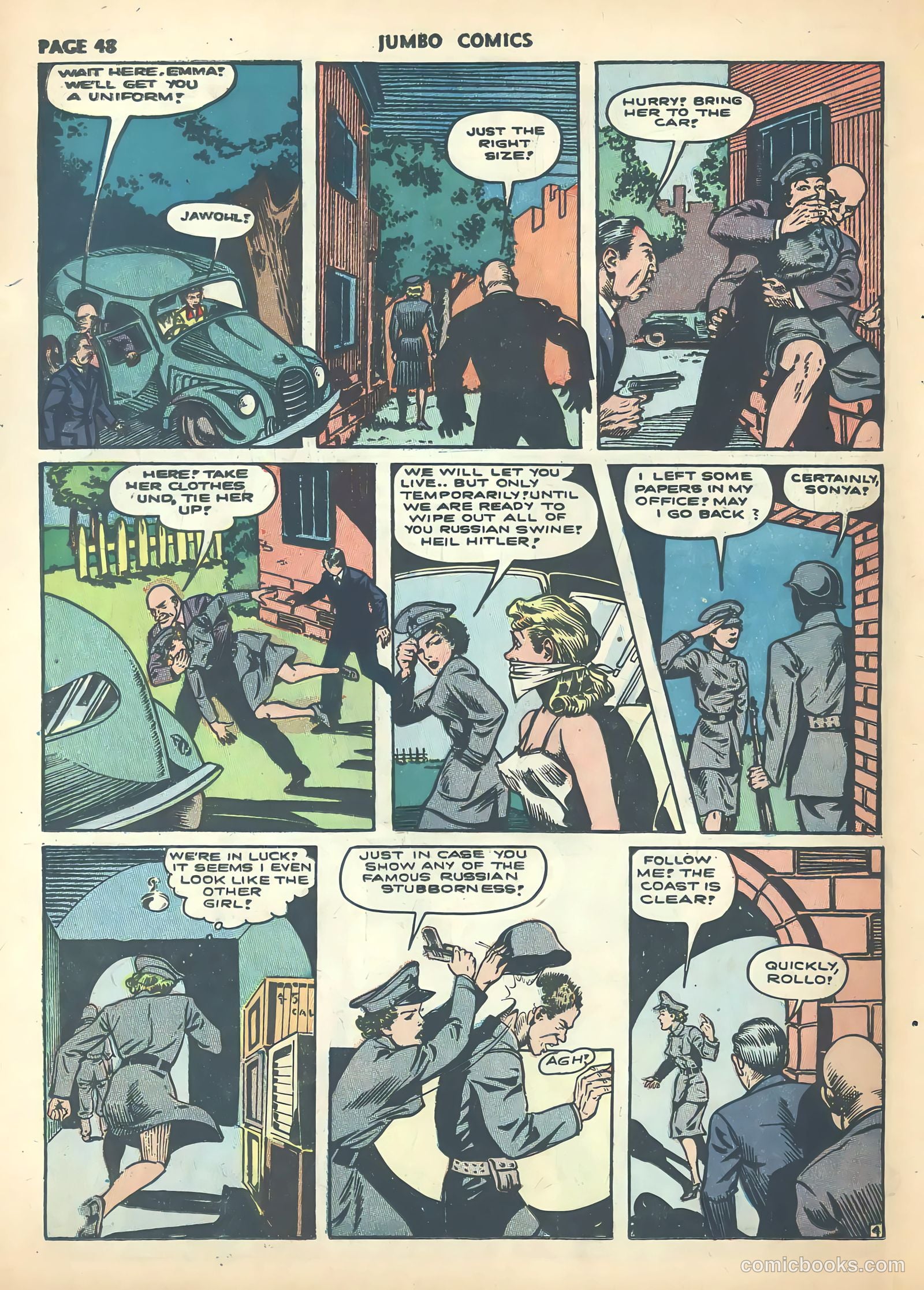 Jumbo Comics #44 — page 50 of 69
