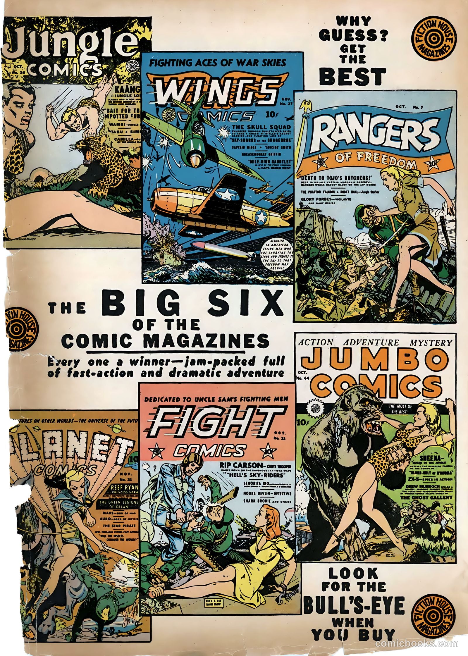 Jumbo Comics #44 — page 67 of 69