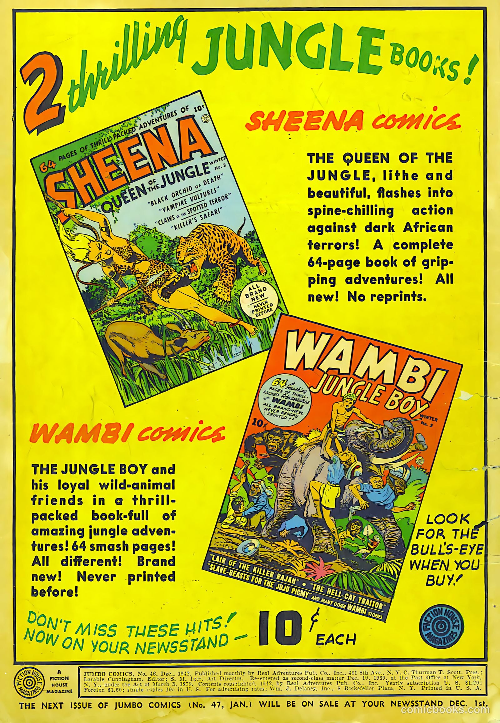 Jumbo Comics #46 — page 2 of 68