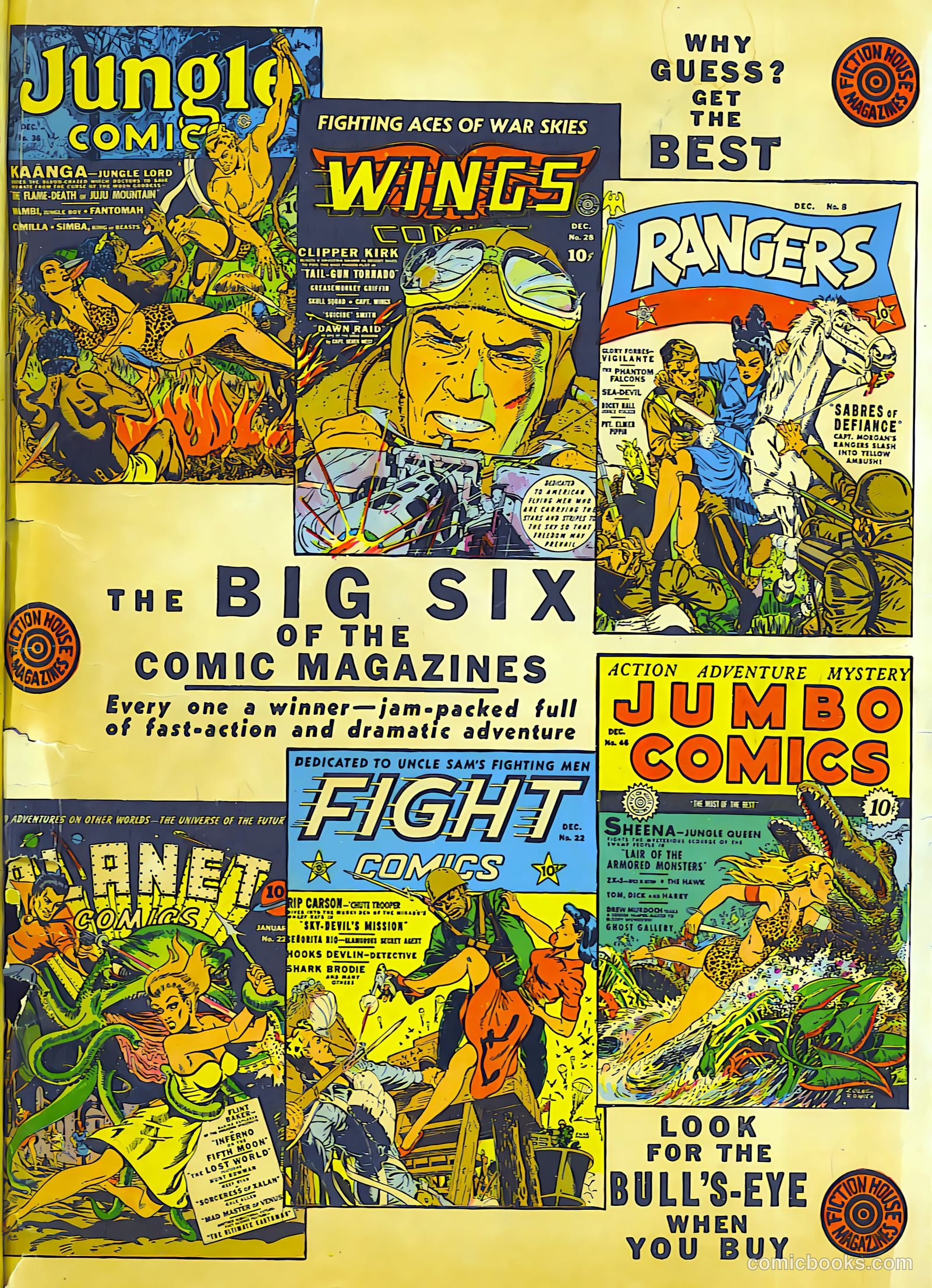 Jumbo Comics #46 — page 67 of 68