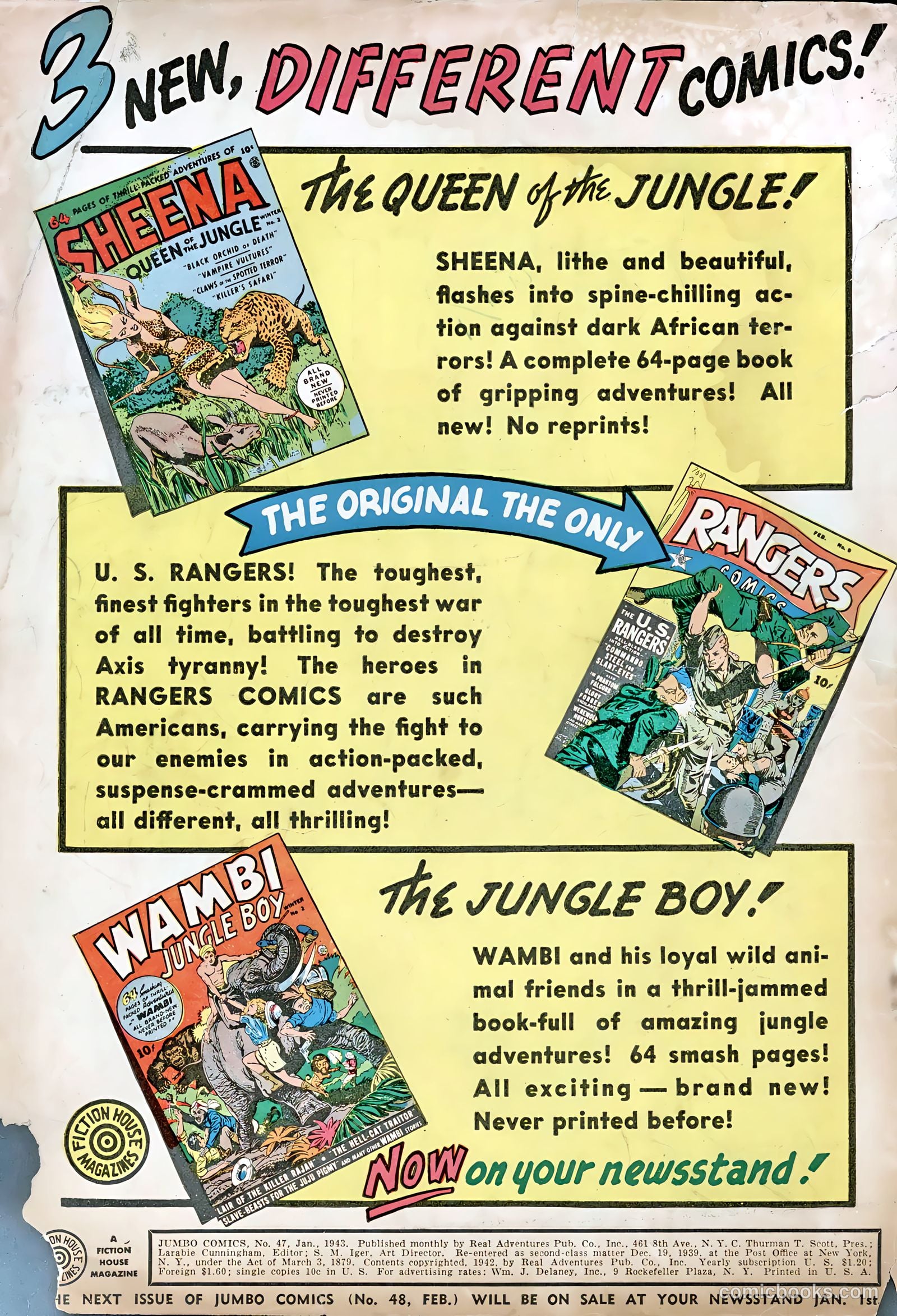 Jumbo Comics #47 — page 2 of 68