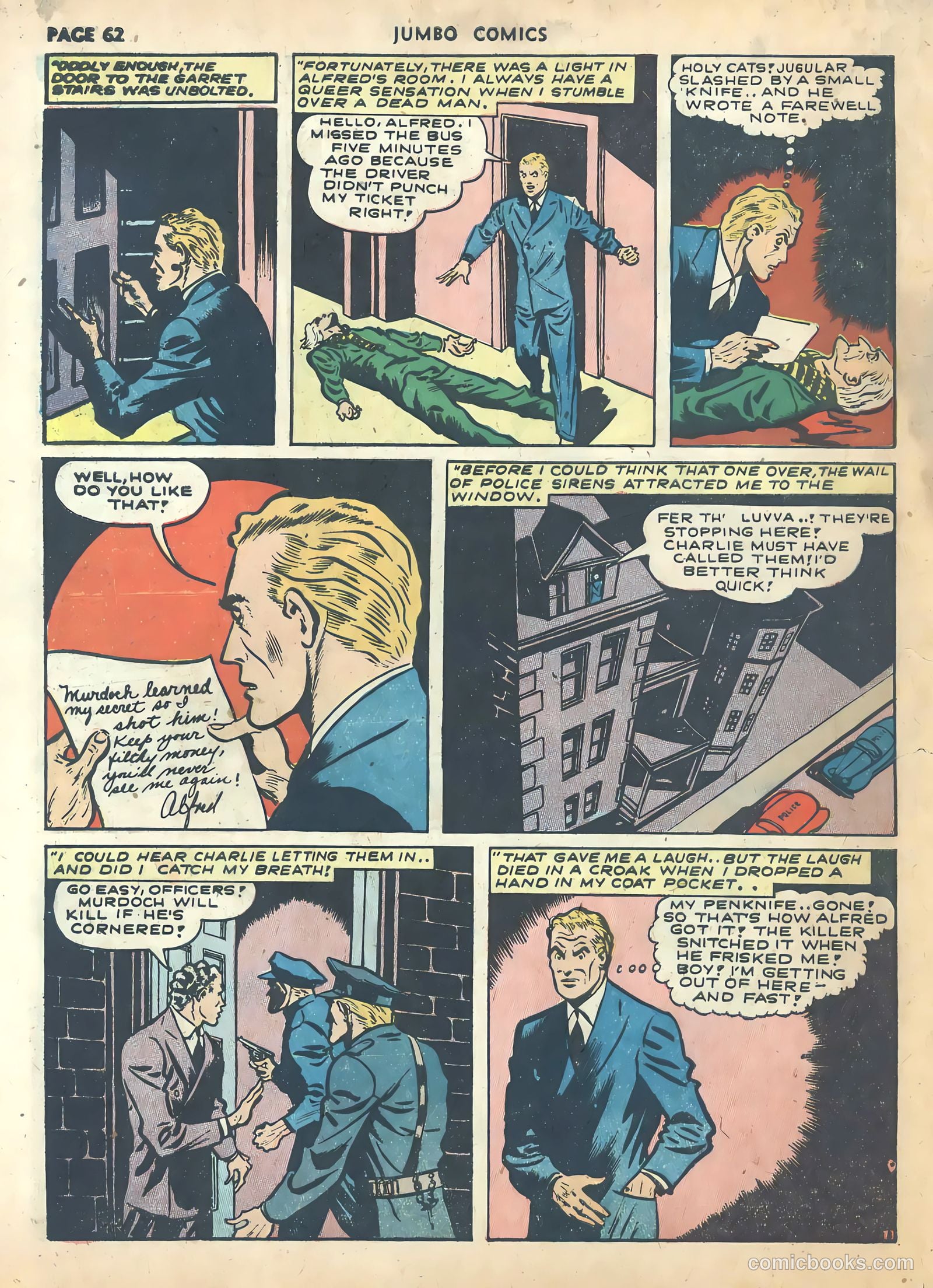 Jumbo Comics #47 — page 64 of 68