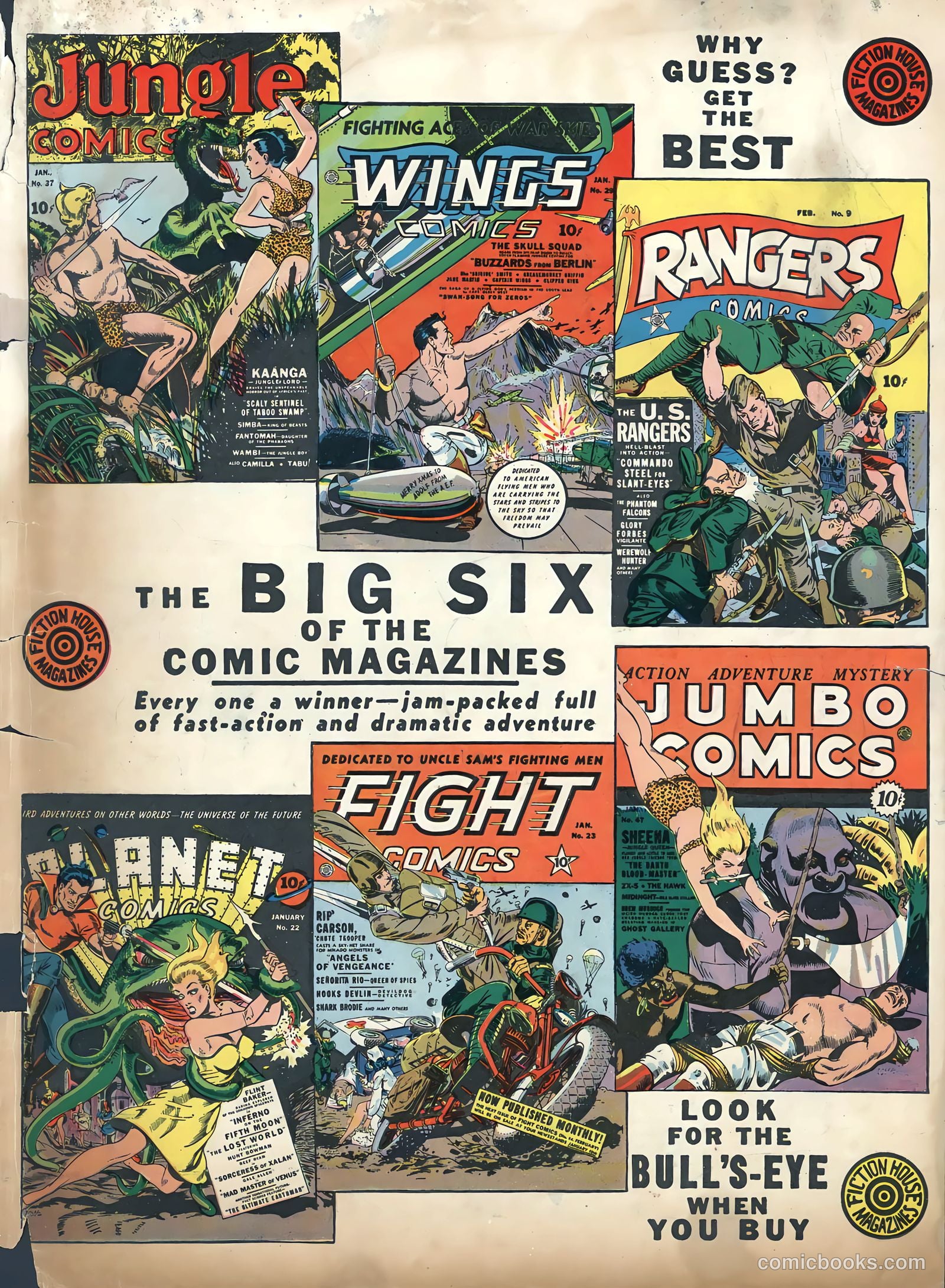 Jumbo Comics #47 — page 67 of 68