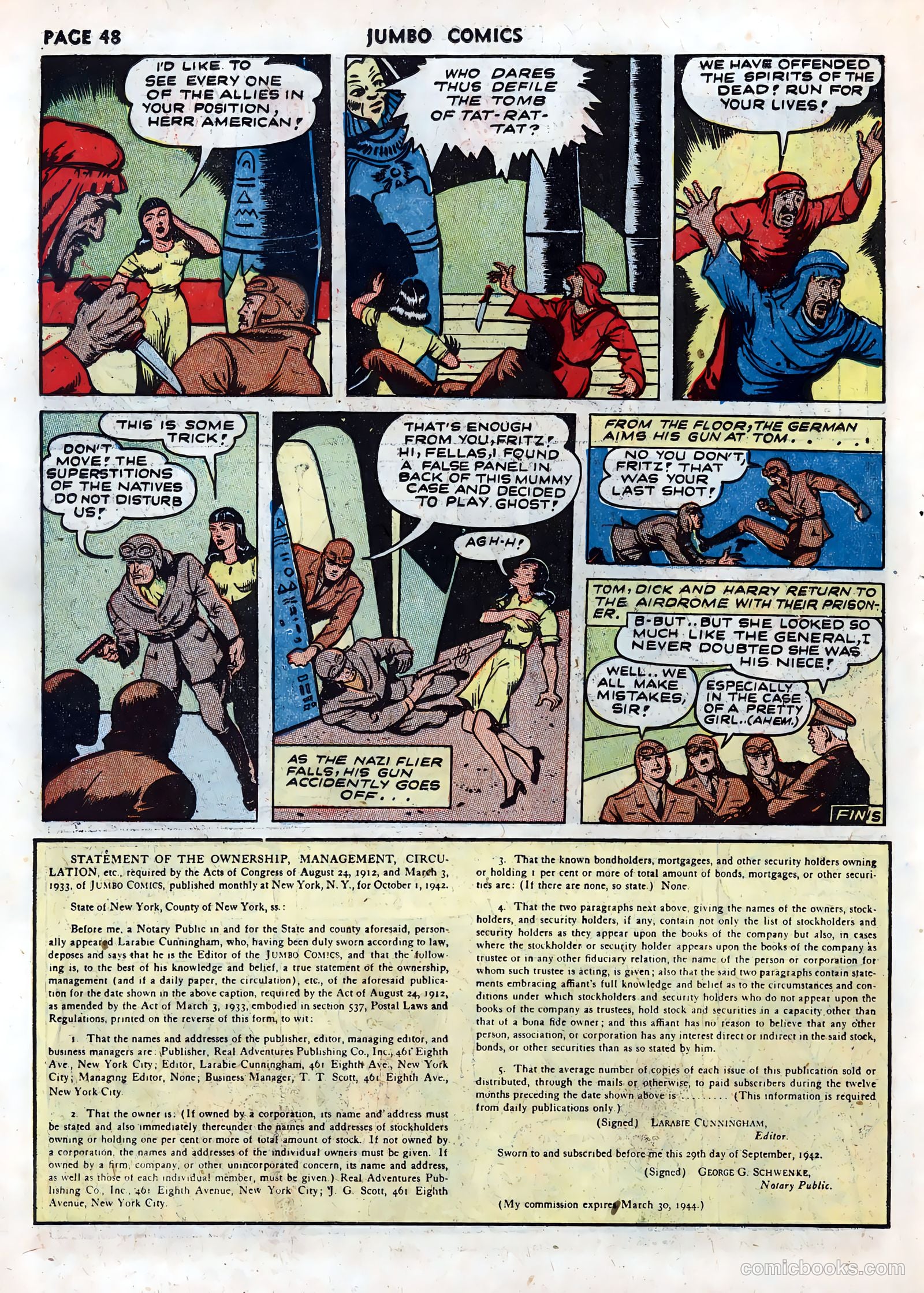 Jumbo Comics #48 — page 50 of 68