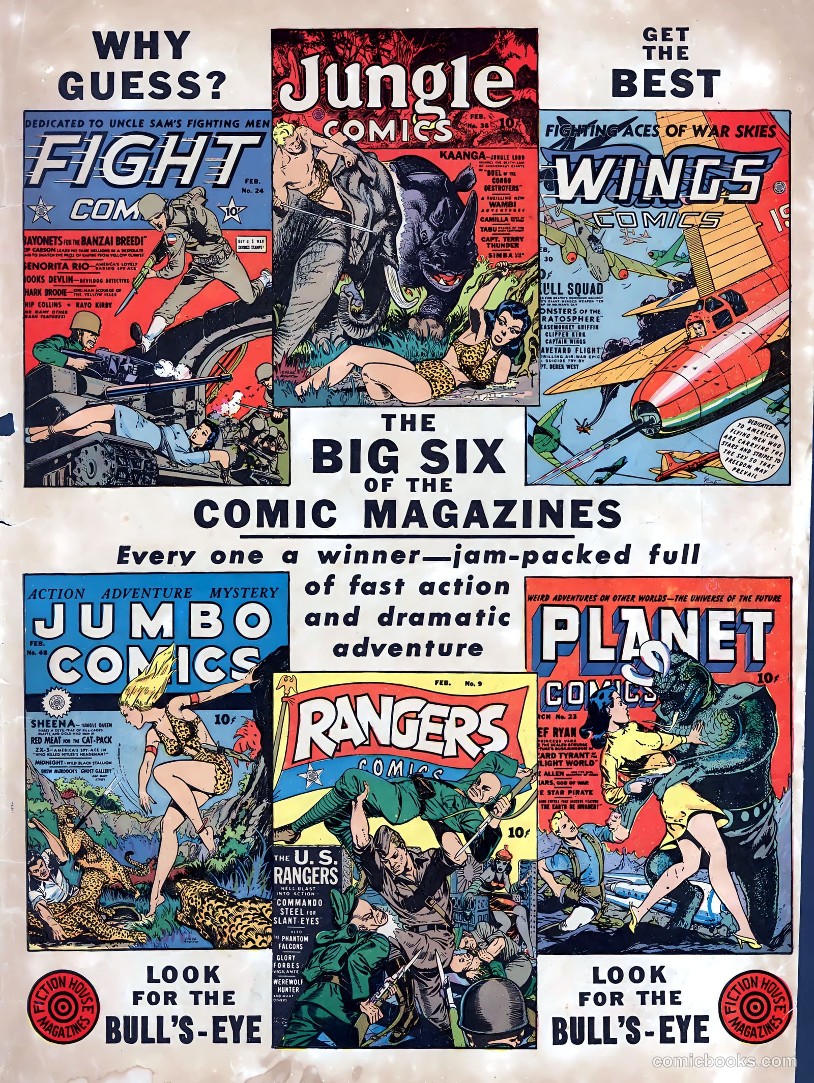 Jumbo Comics #48 — page 67 of 68