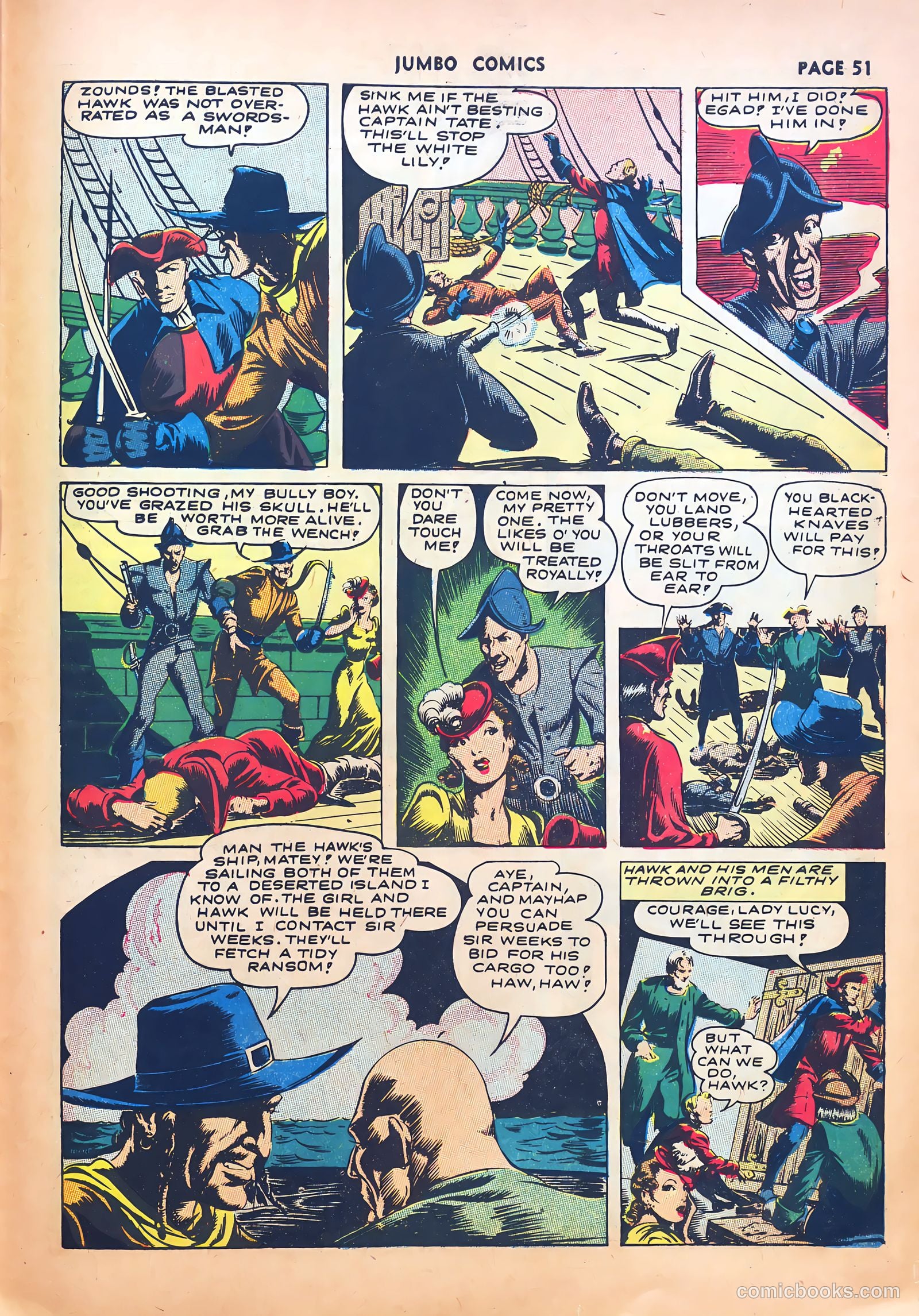 Jumbo Comics #49 — page 55 of 70
