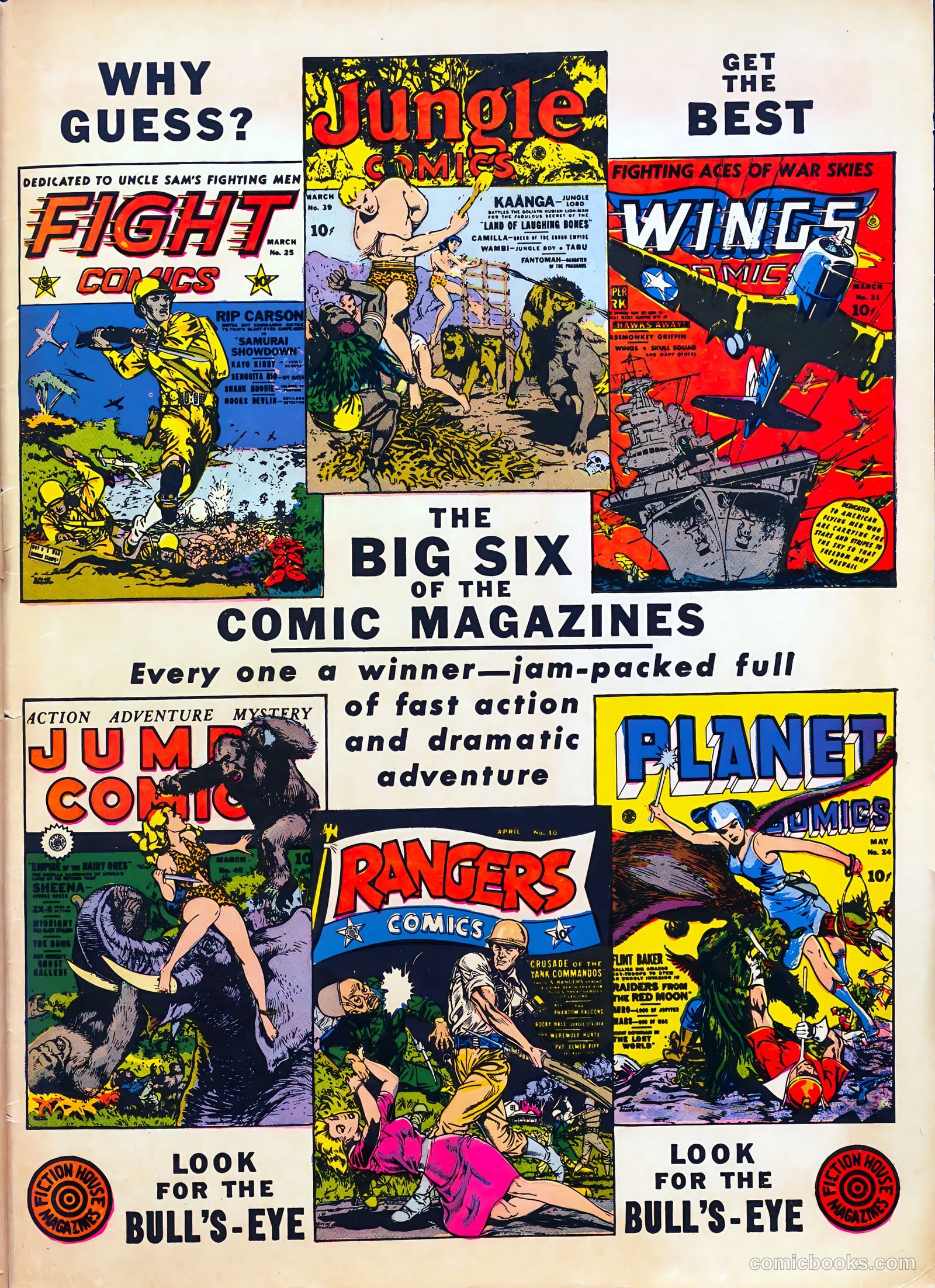 Jumbo Comics #49 — page 69 of 70