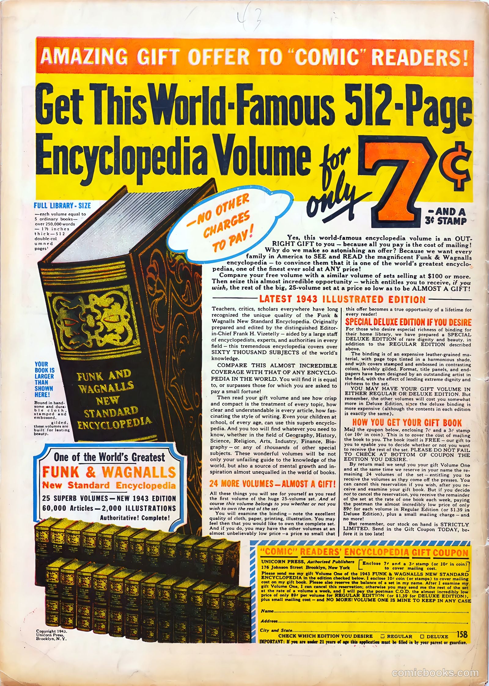 Jumbo Comics #49 — page 70 of 70