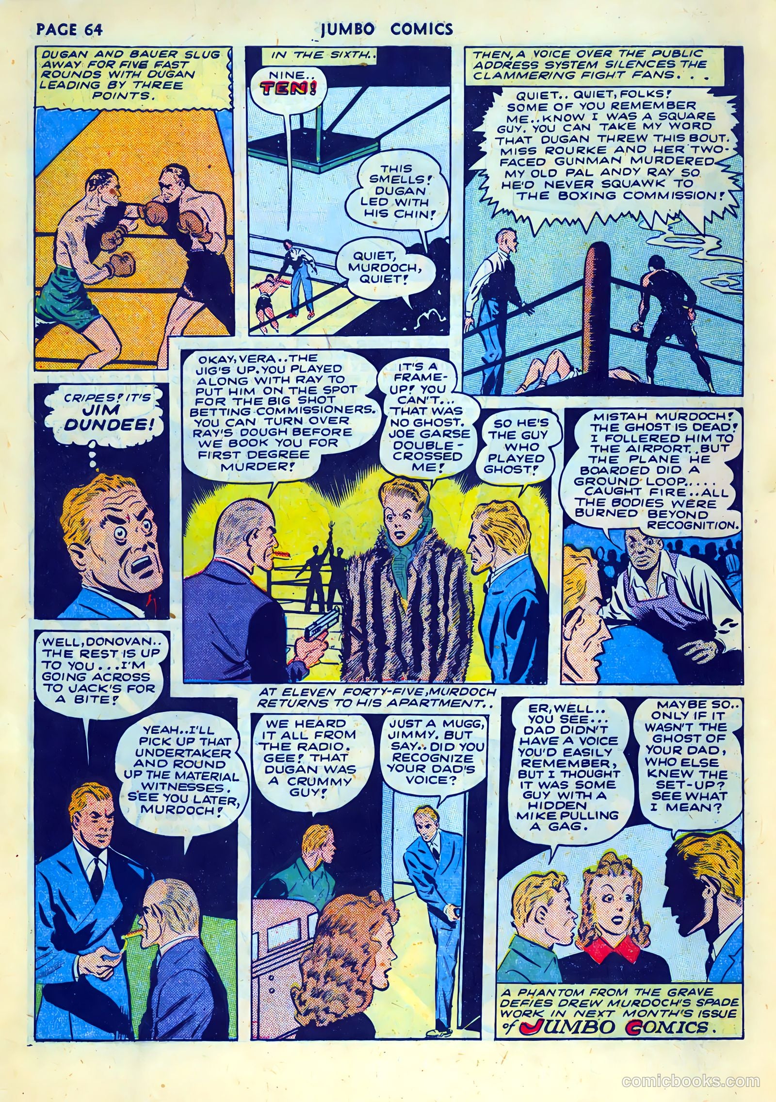Jumbo Comics #50 — page 66 of 68