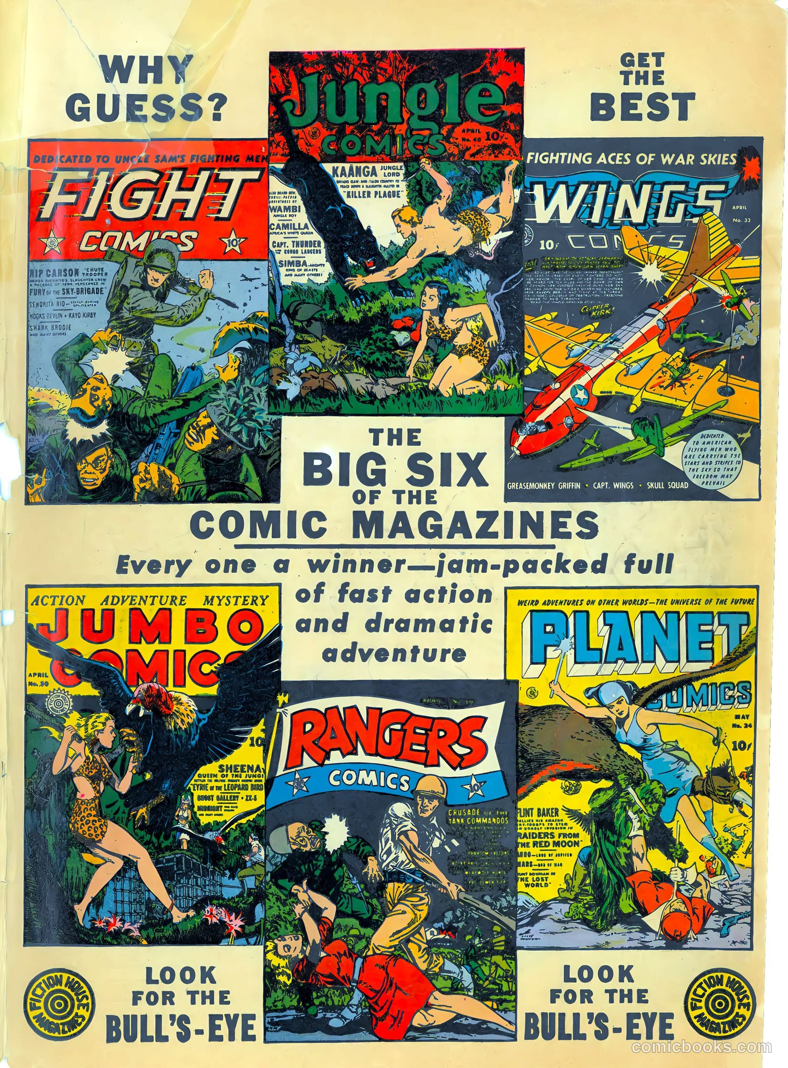 Jumbo Comics #50 — page 67 of 68