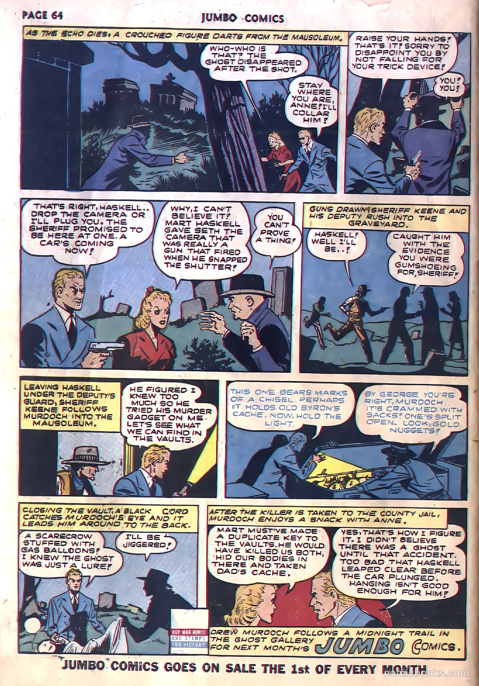 Jumbo Comics #51 — page 68 of 68