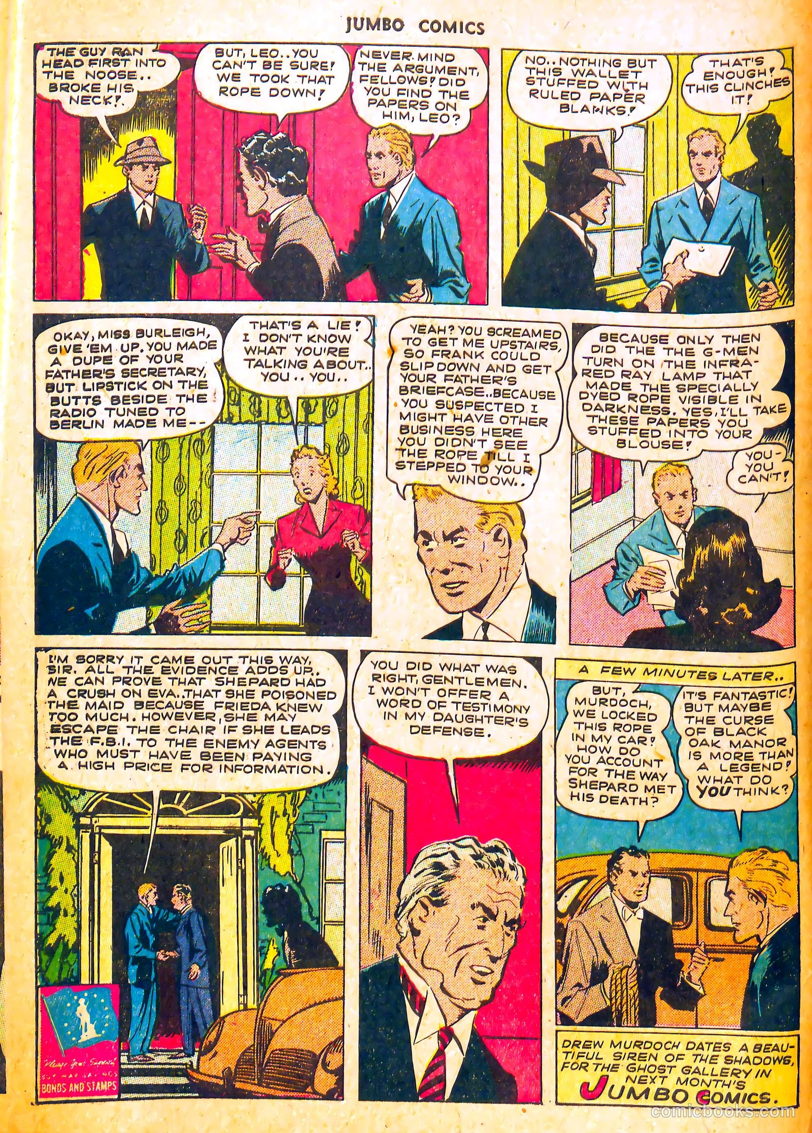 Jumbo Comics #52 — page 58 of 60