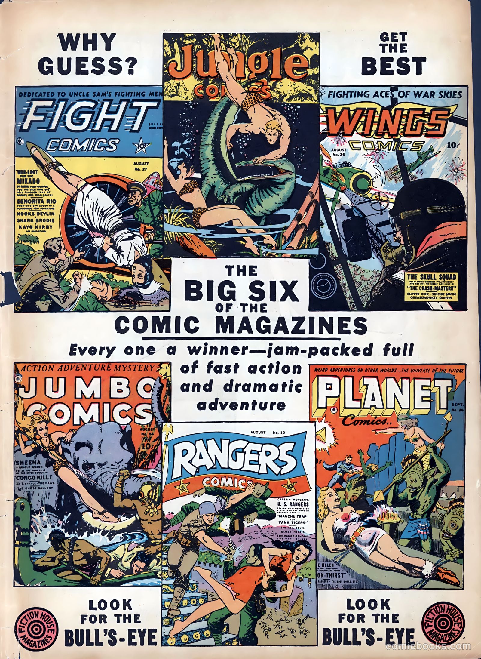 Jumbo Comics #54 — page 59 of 60