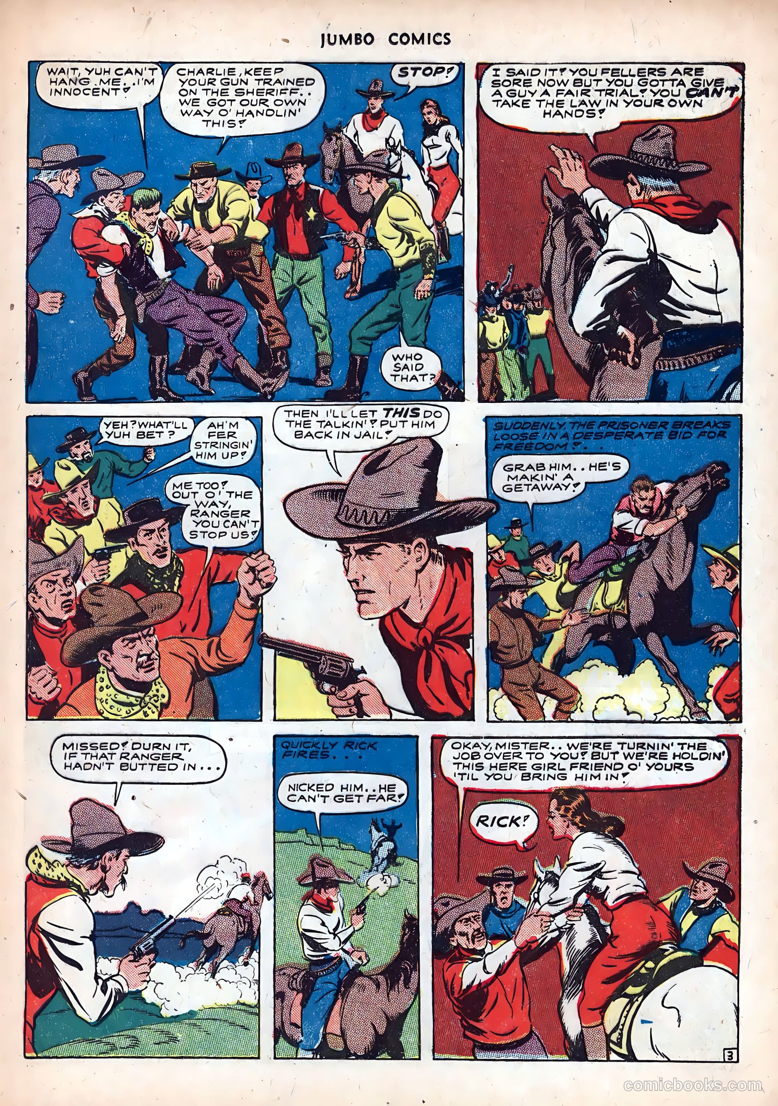 Jumbo Comics #56 — page 37 of 60
