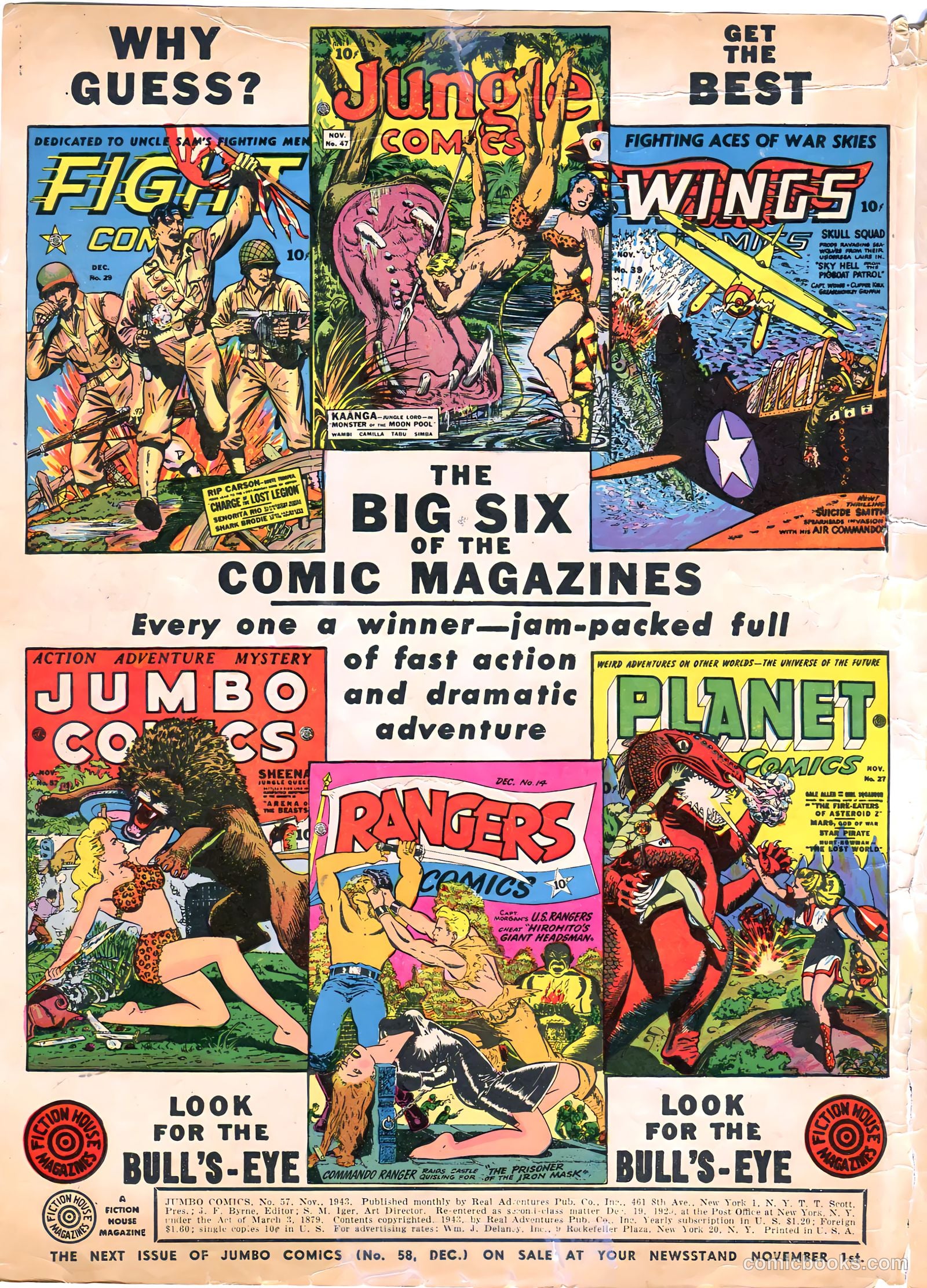 Jumbo Comics #57 — page 2 of 60
