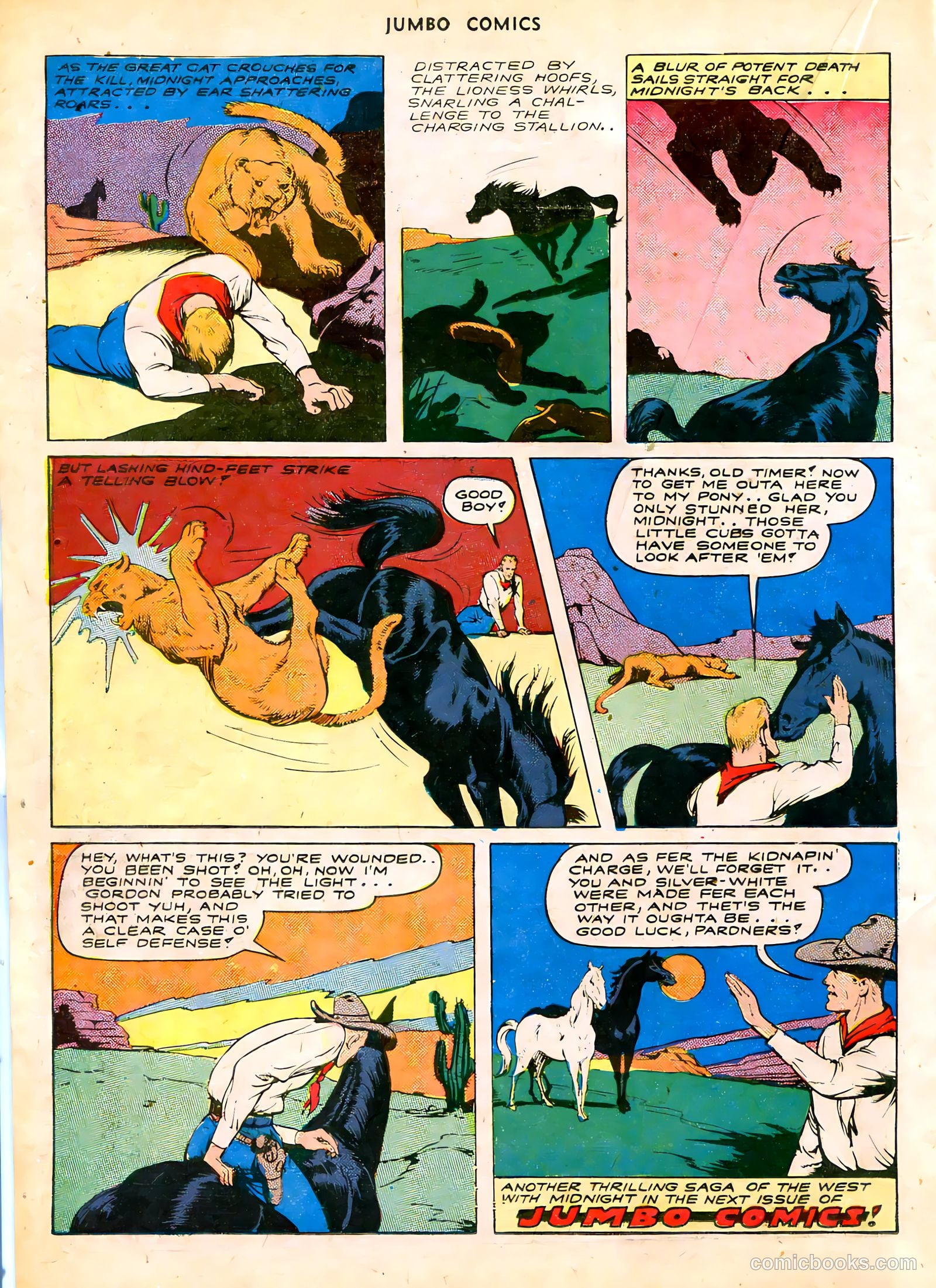 Jumbo Comics #57 — page 40 of 60