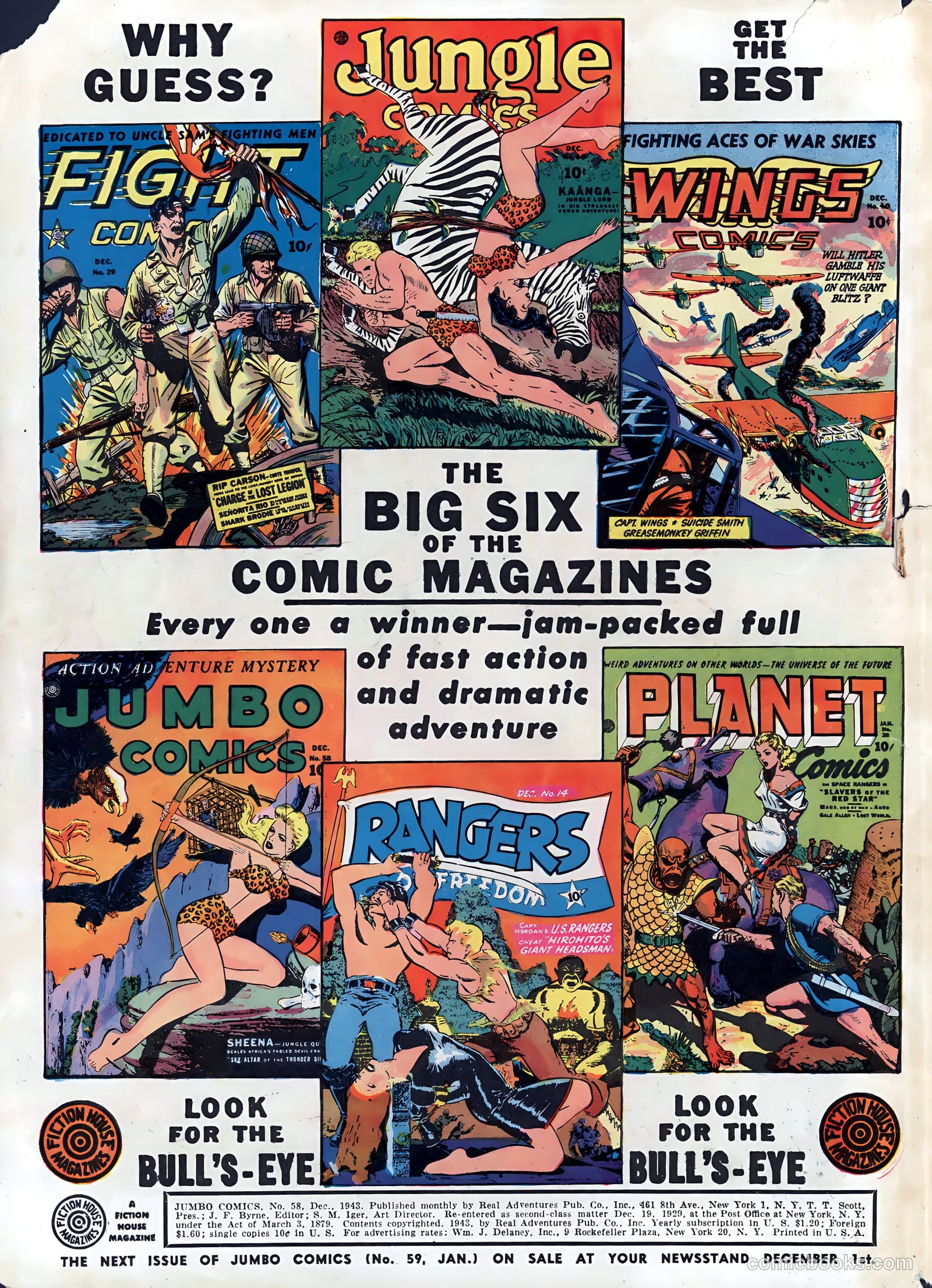 Jumbo Comics #58 — page 2 of 60