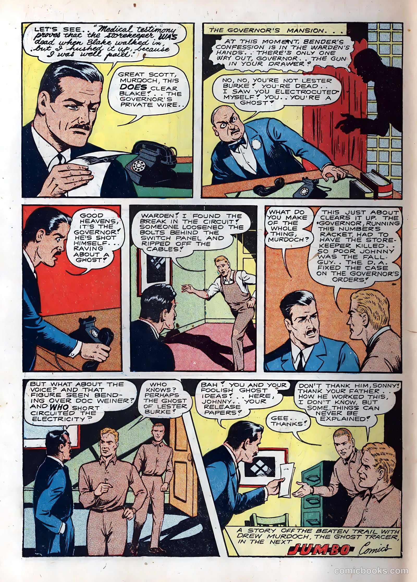 Jumbo Comics #58 — page 58 of 60