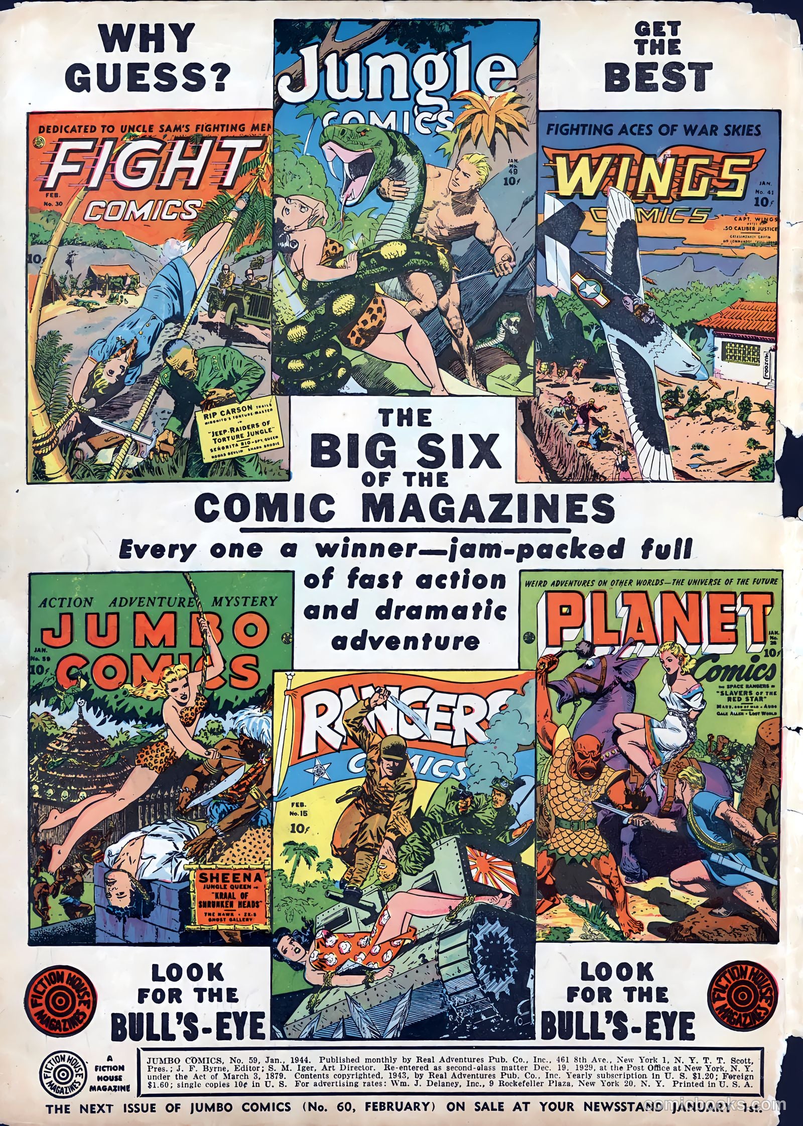 Jumbo Comics #59 — page 2 of 60