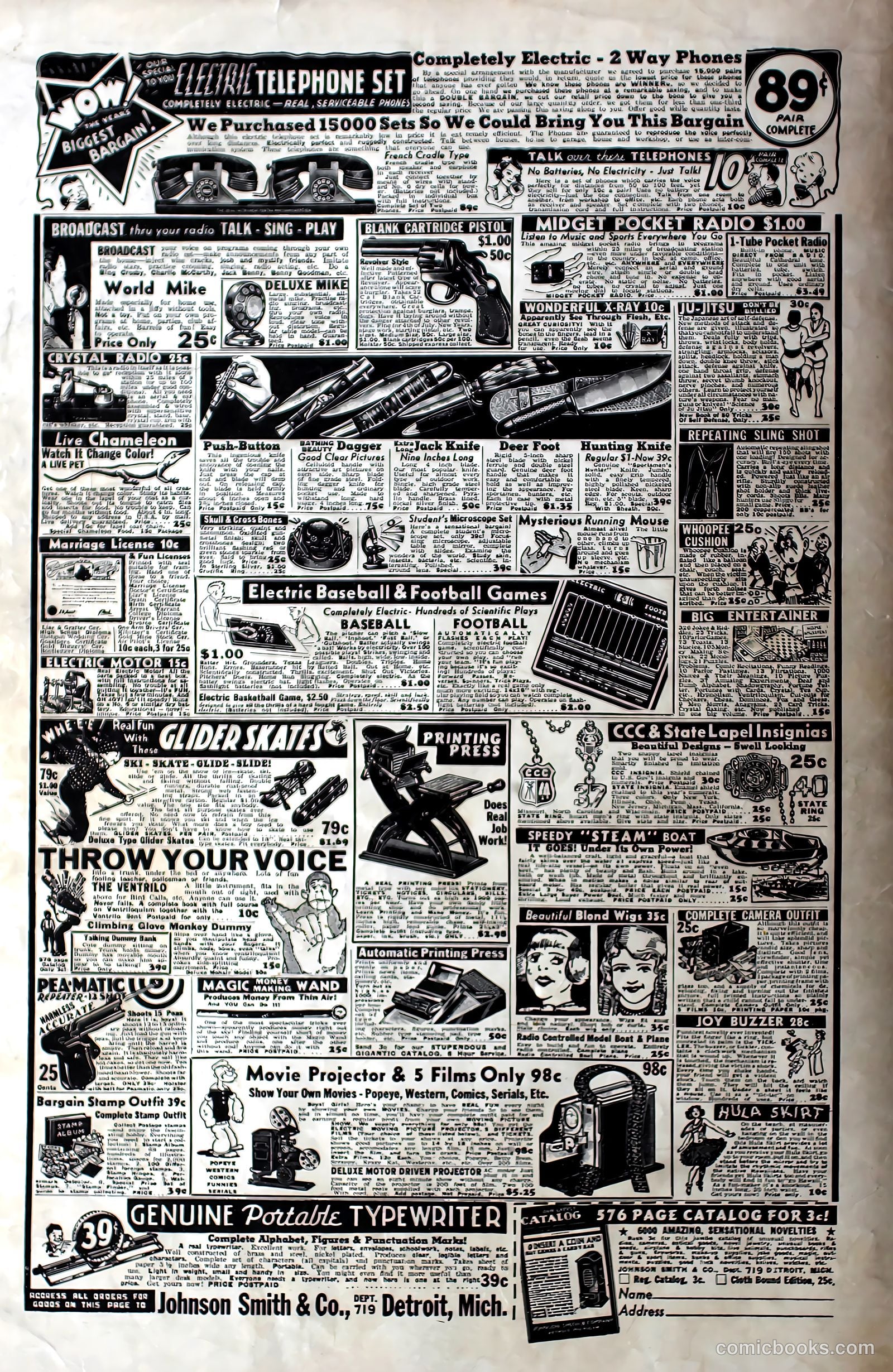 Jumbo Comics #6 — page 52 of 52