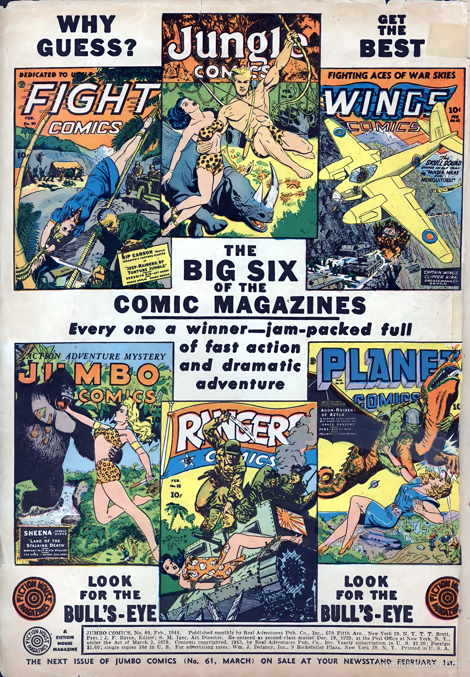 Jumbo Comics #60 — page 2 of 60