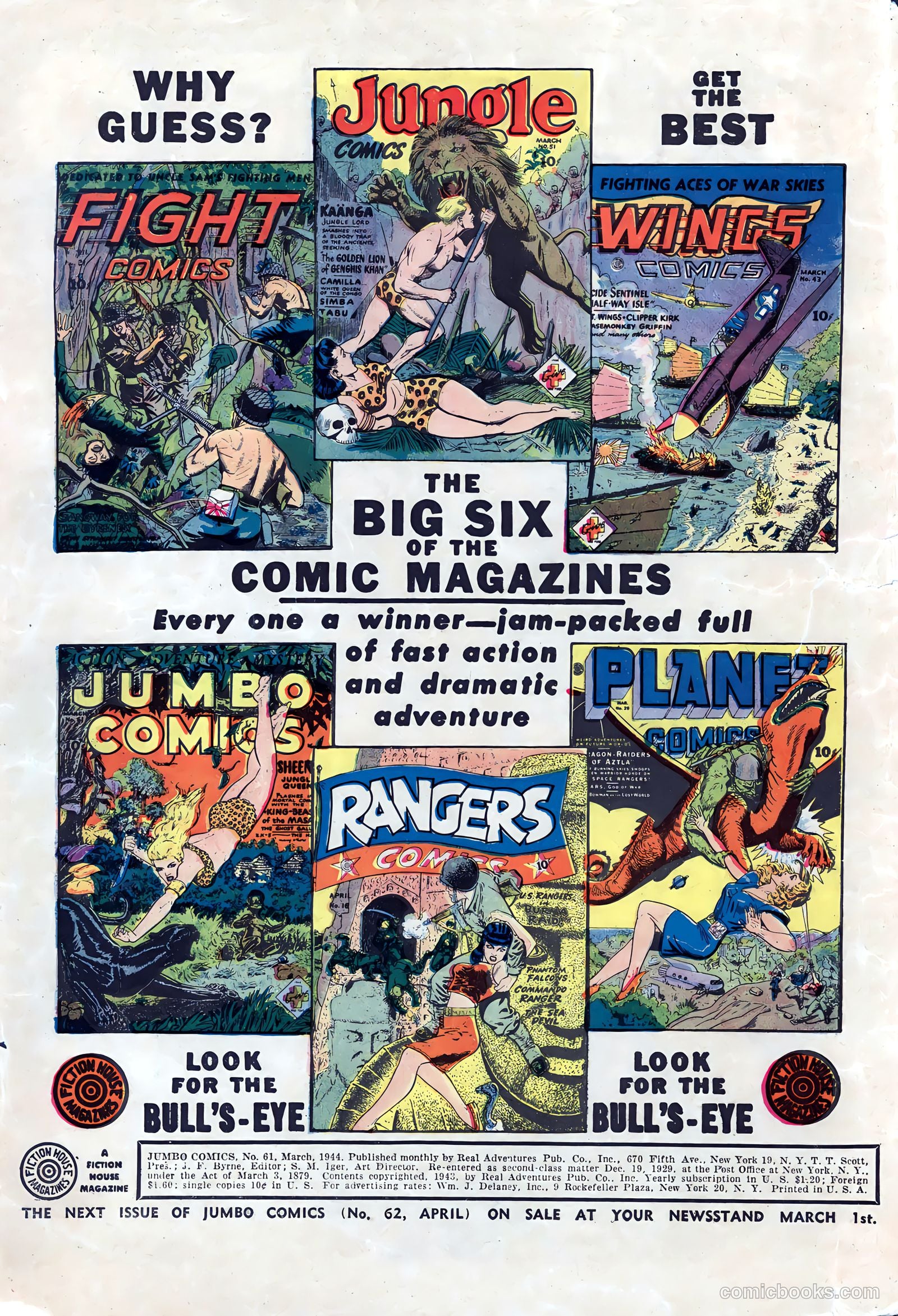 Jumbo Comics #61 — page 2 of 60