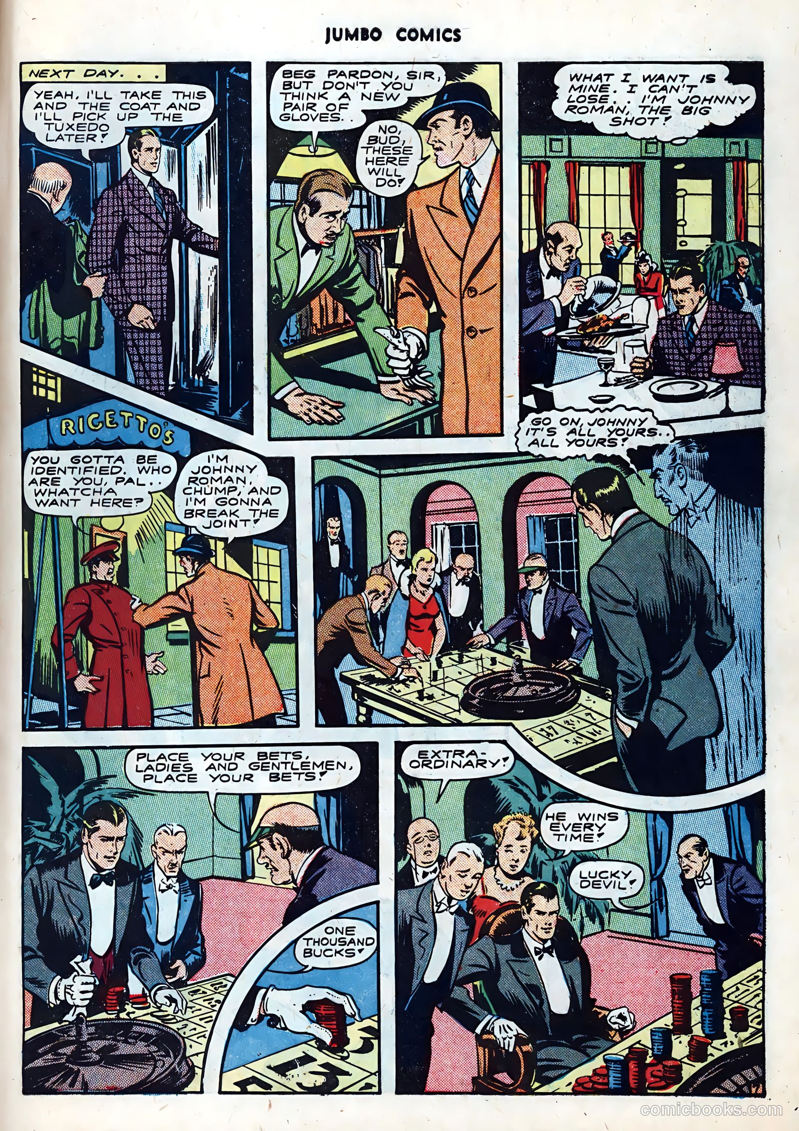 Jumbo Comics #61 — page 55 of 60