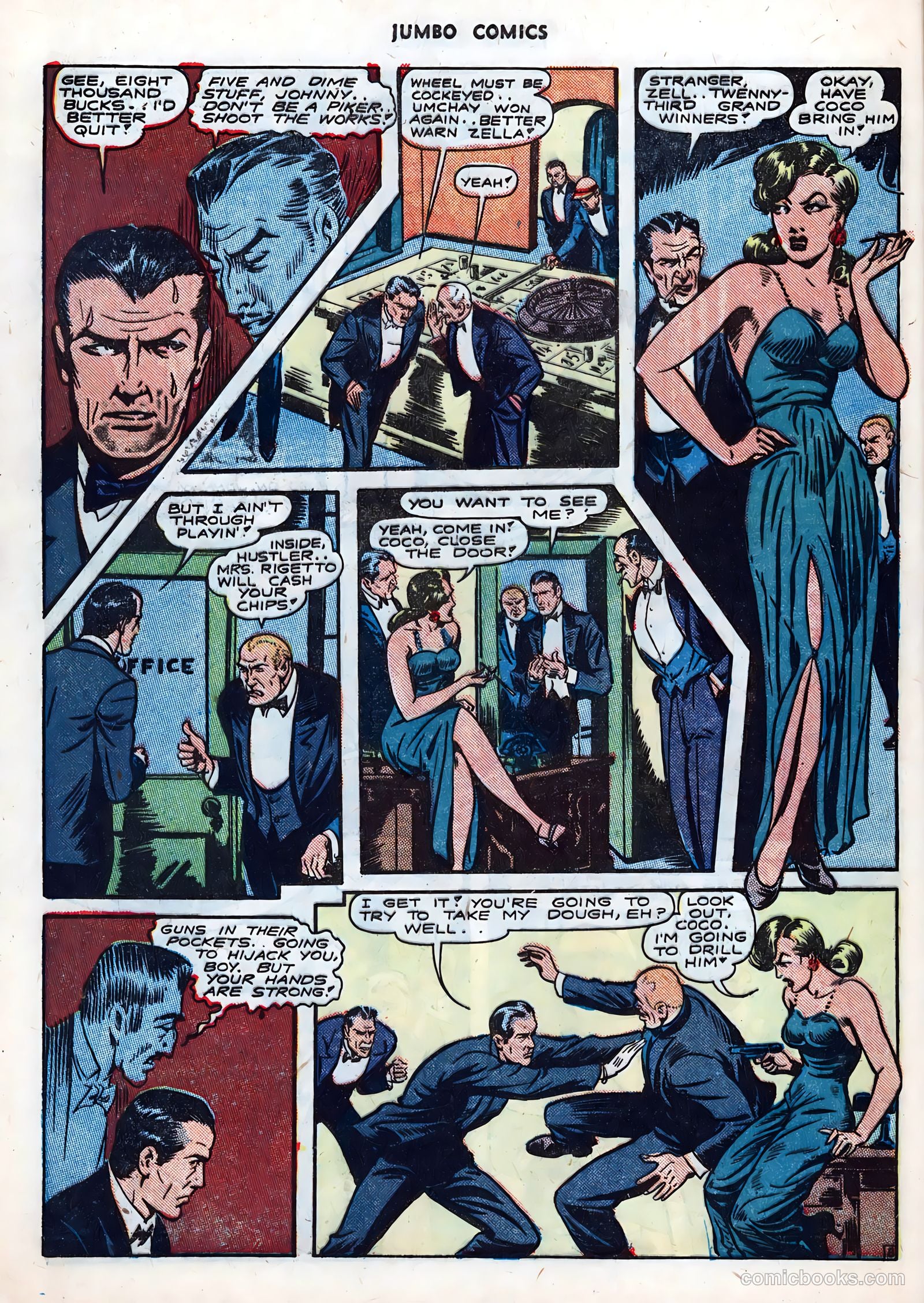 Jumbo Comics #61 — page 56 of 60