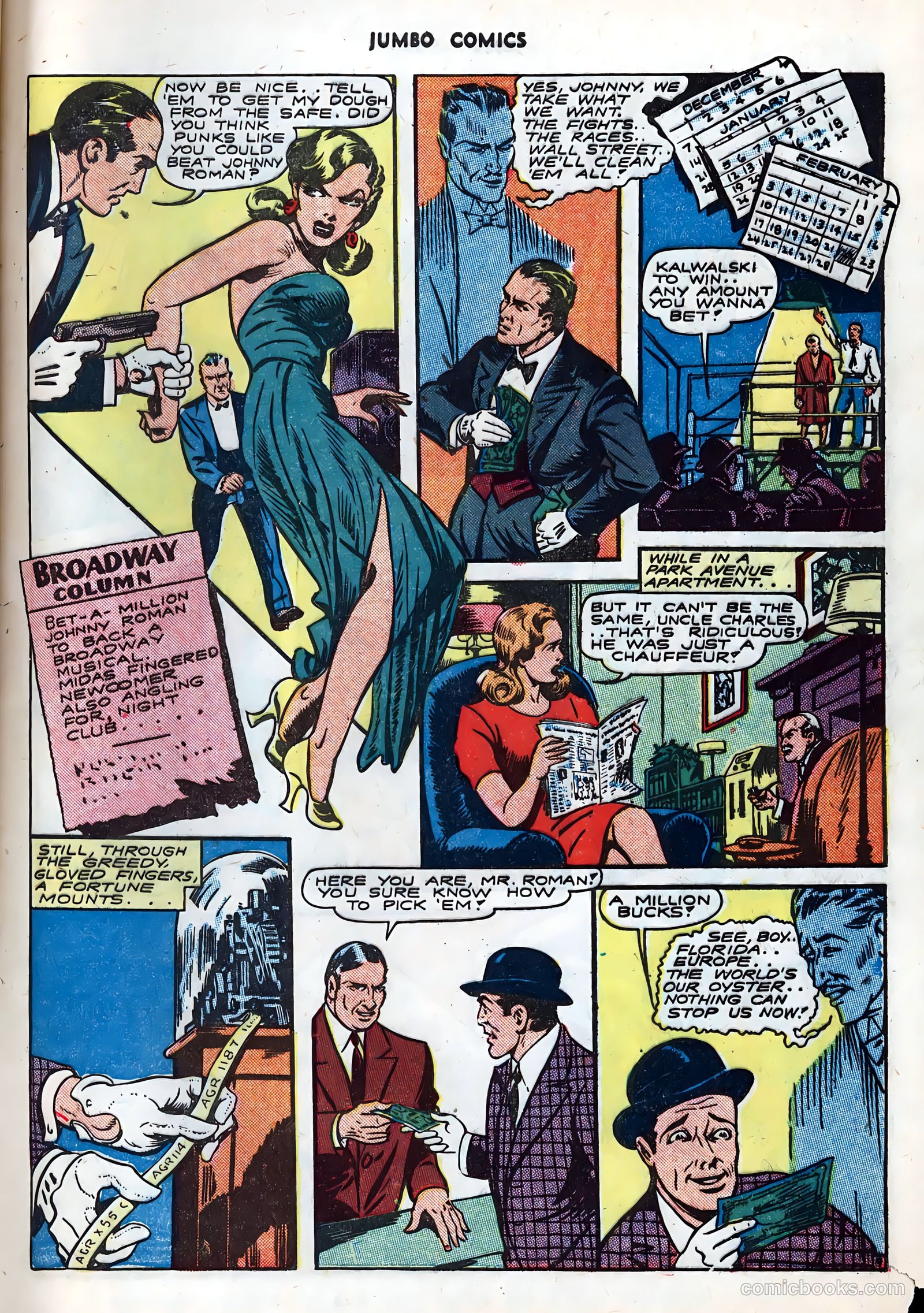 Jumbo Comics #61 — page 57 of 60