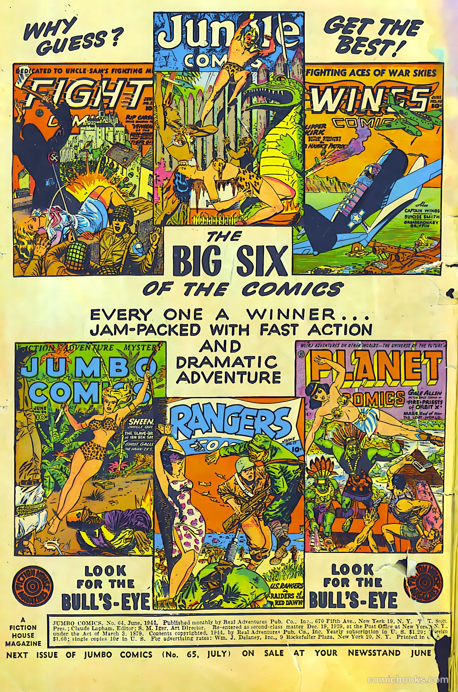 Jumbo Comics #64 — page 2 of 52