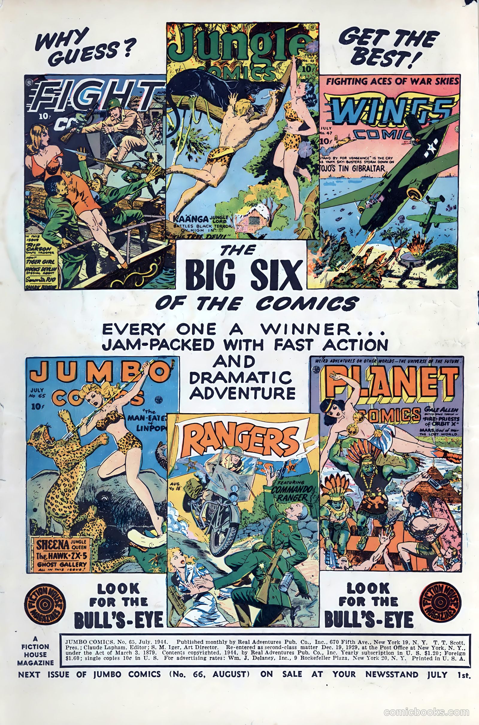 Jumbo Comics #65 — page 2 of 52