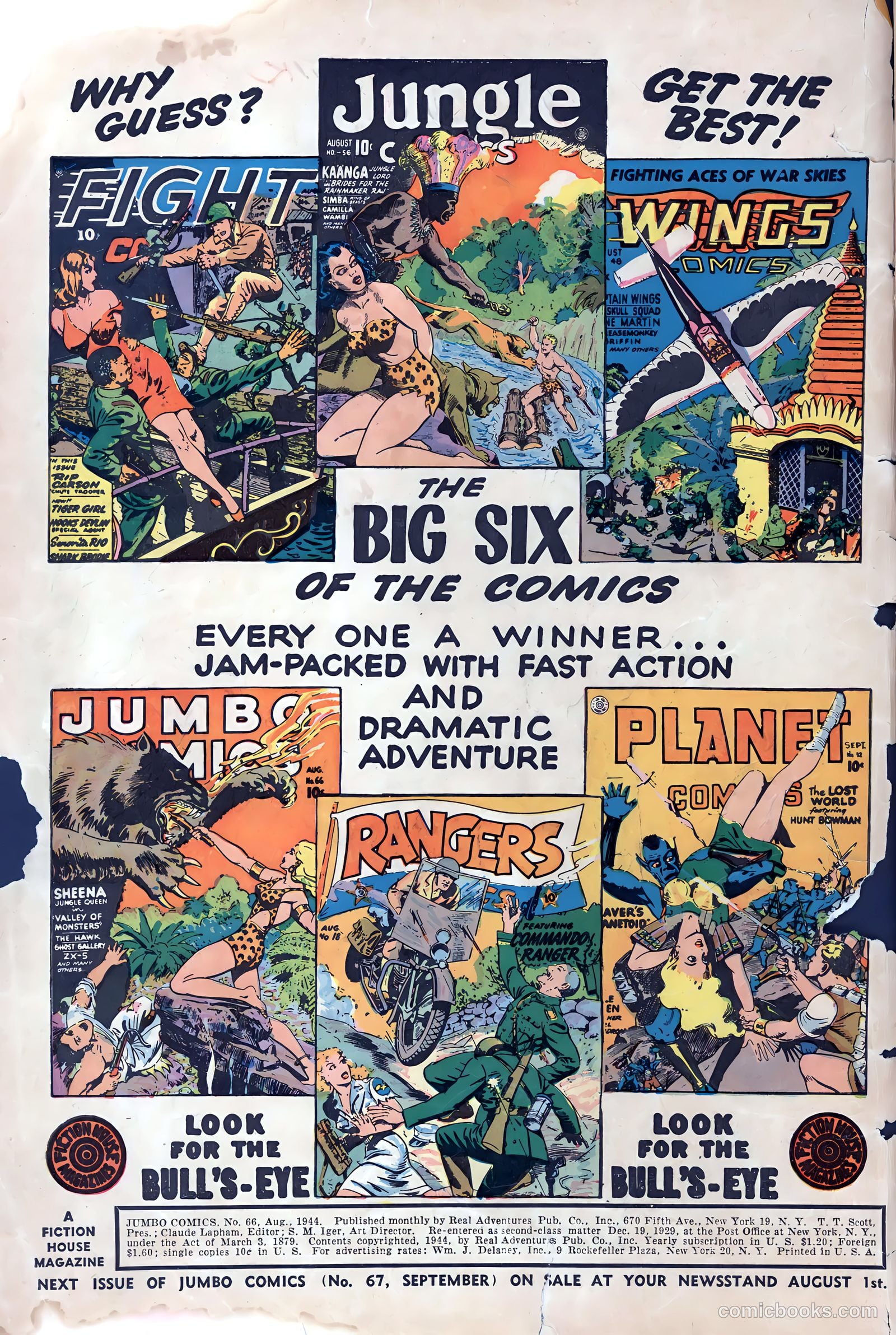 Jumbo Comics #66 — page 2 of 52
