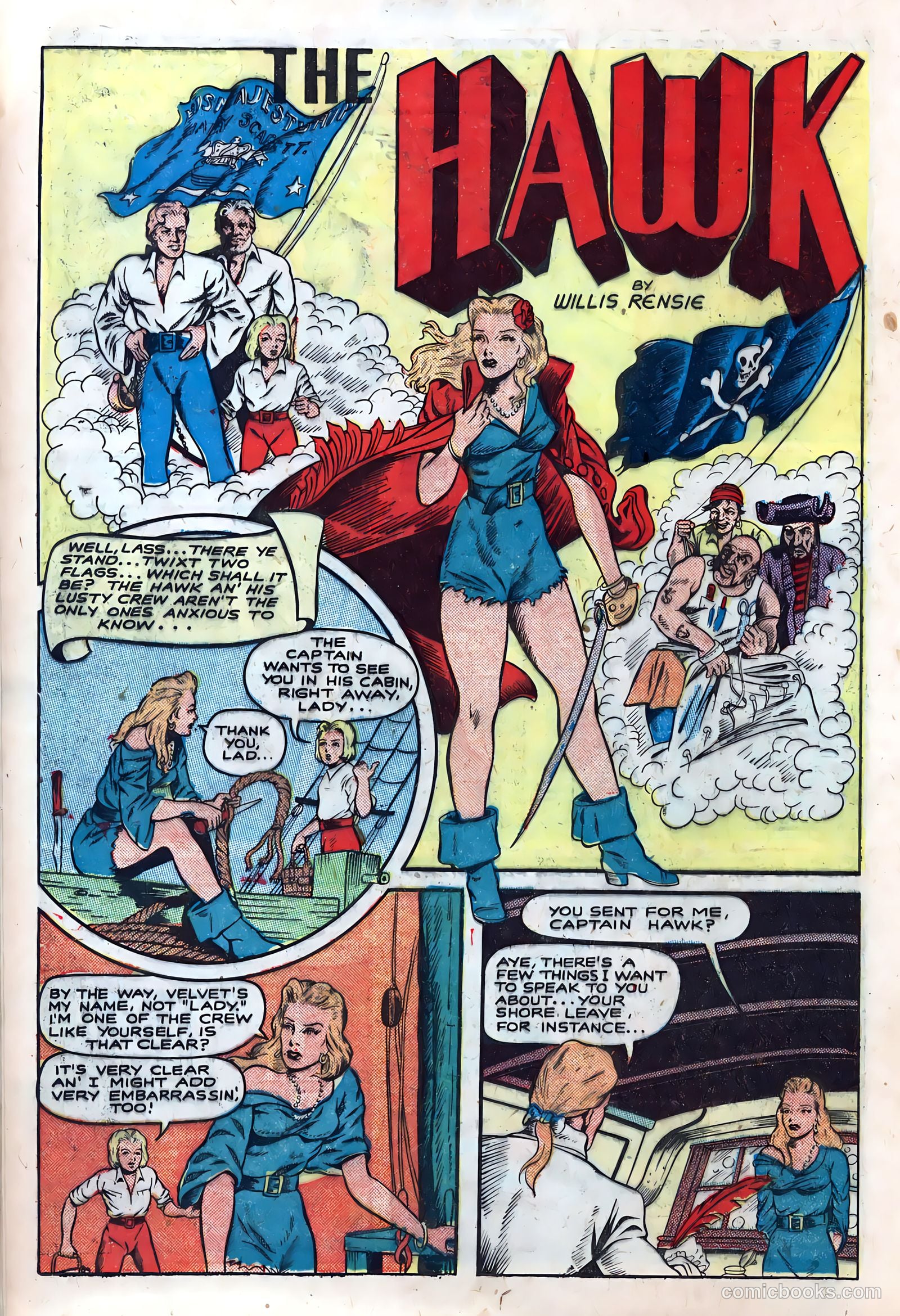 Jumbo Comics #66 — page 22 of 52