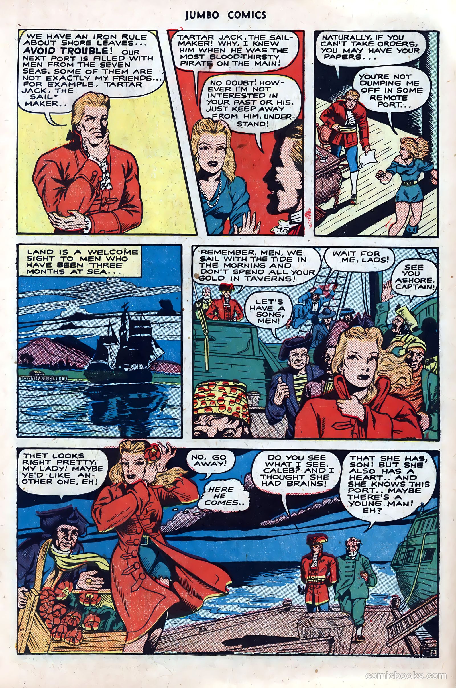 Jumbo Comics #66 — page 23 of 52