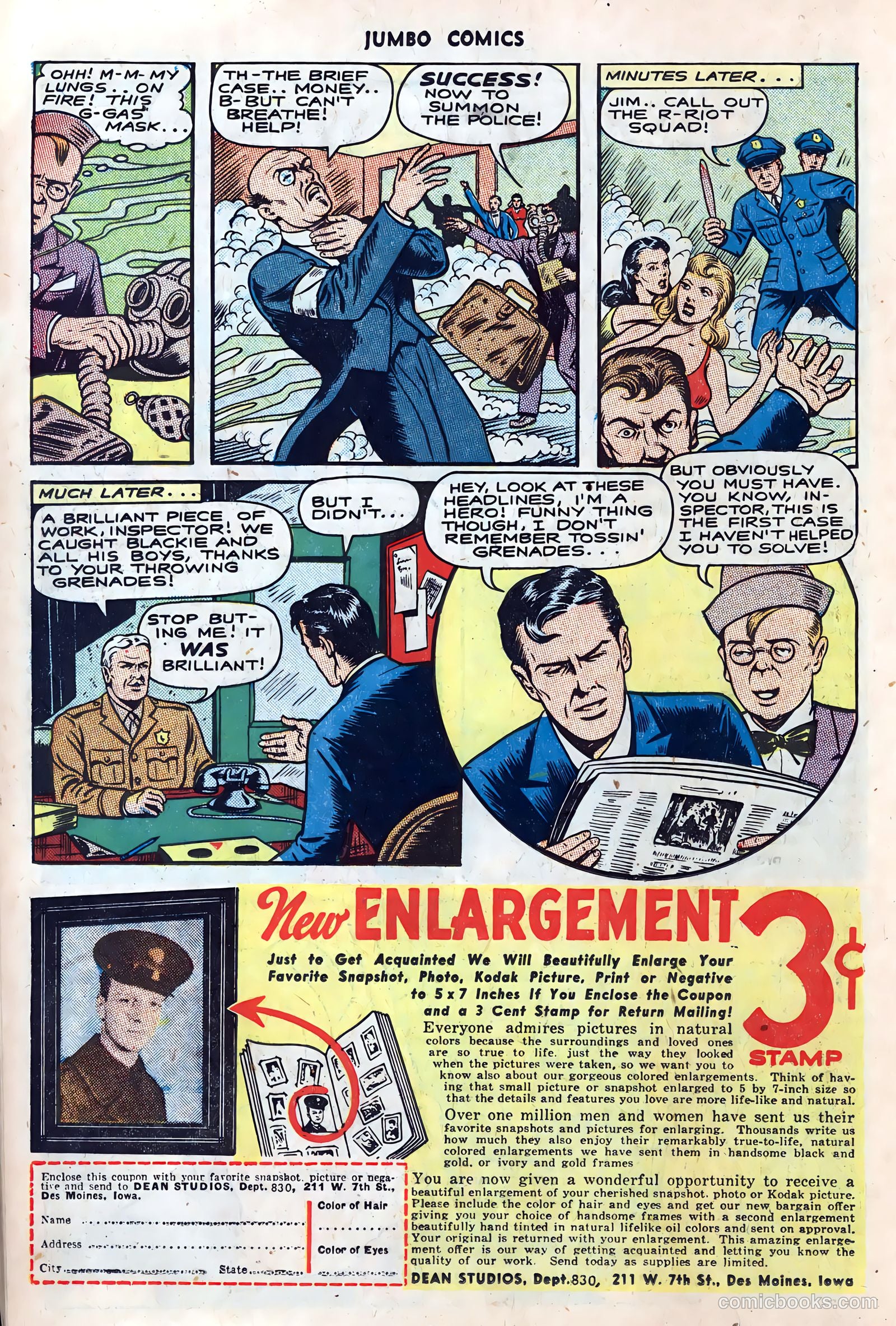 Jumbo Comics #66 — page 32 of 52