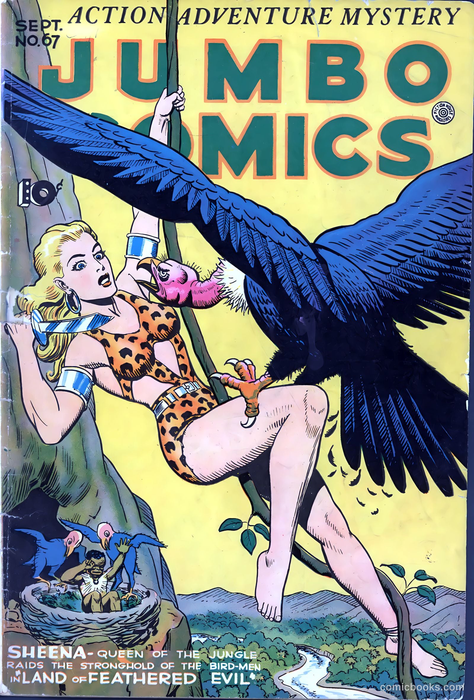 Jumbo Comics #67 — page 1 of 52