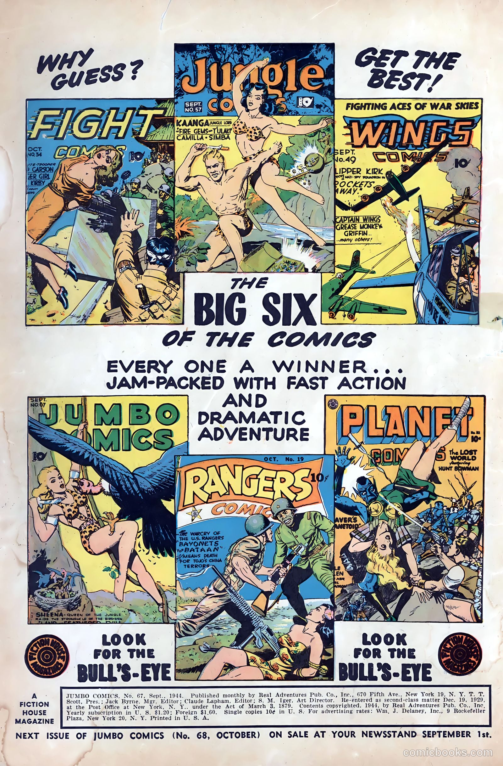 Jumbo Comics #67 — page 2 of 52