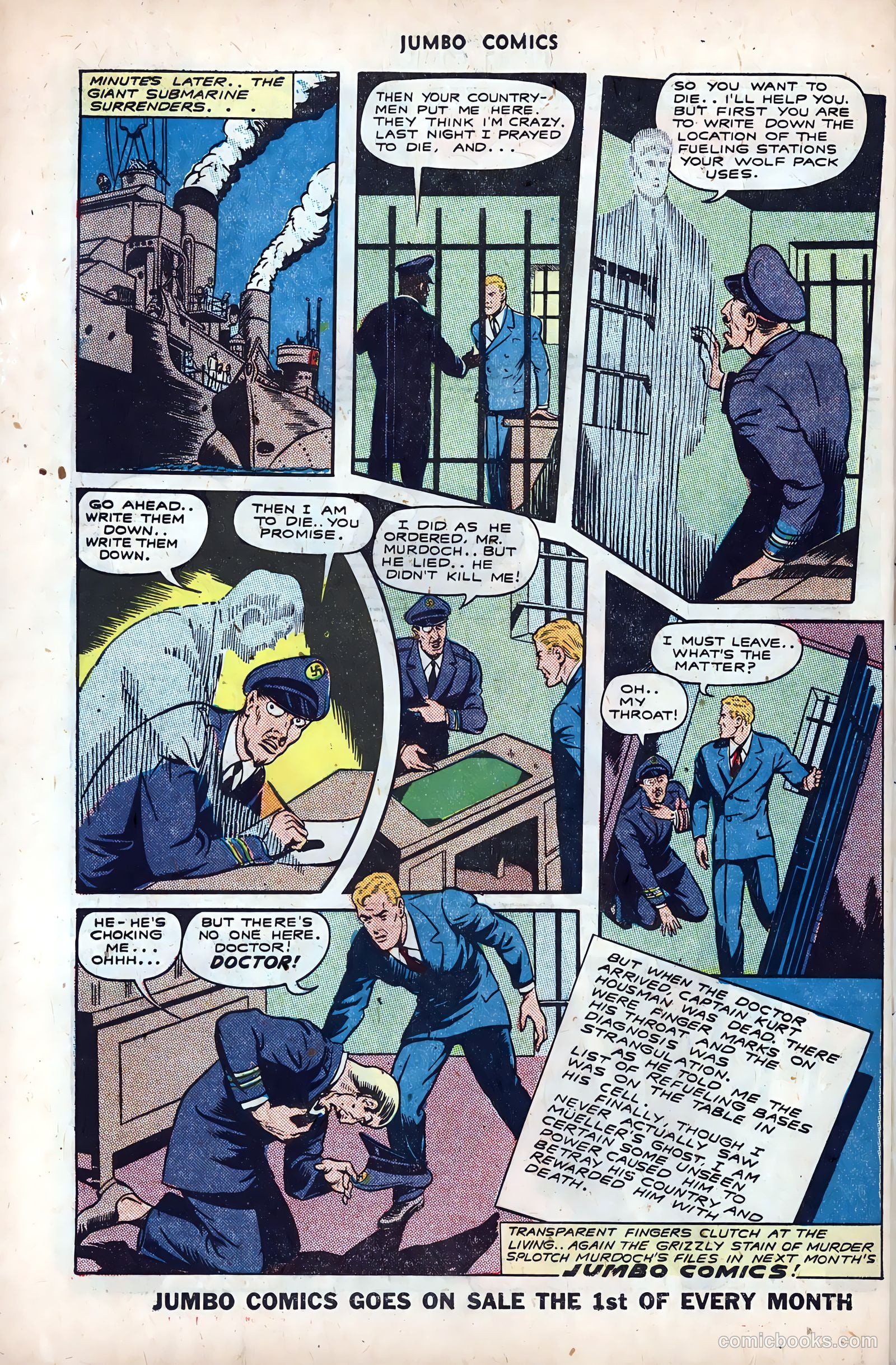 Jumbo Comics #67 — page 50 of 52