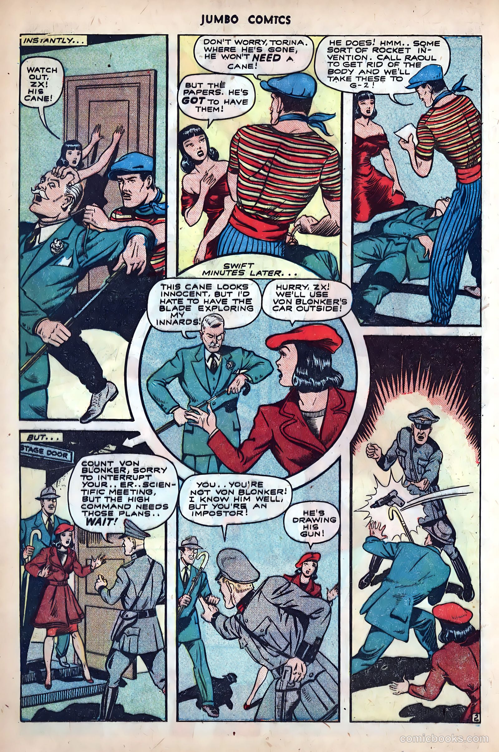 Jumbo Comics #68 — page 16 of 52