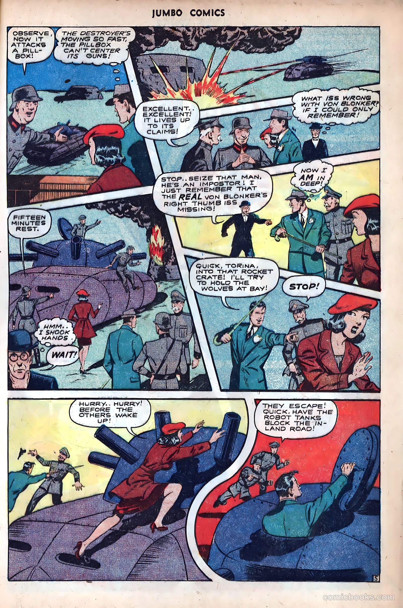 Jumbo Comics #68 — page 19 of 52