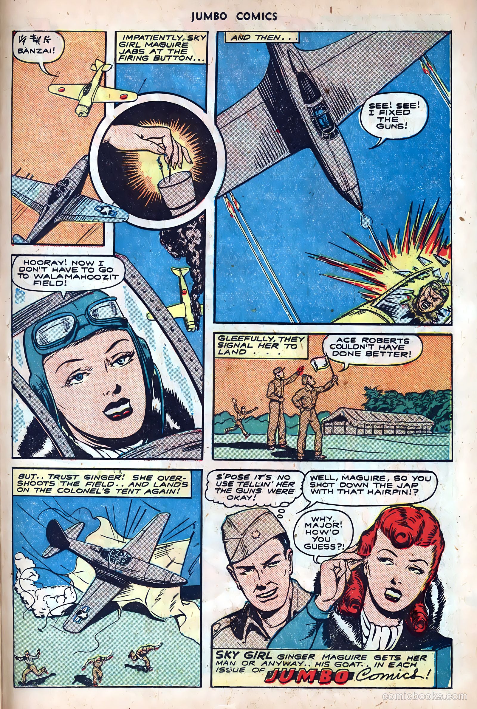 Jumbo Comics #68 — page 33 of 52