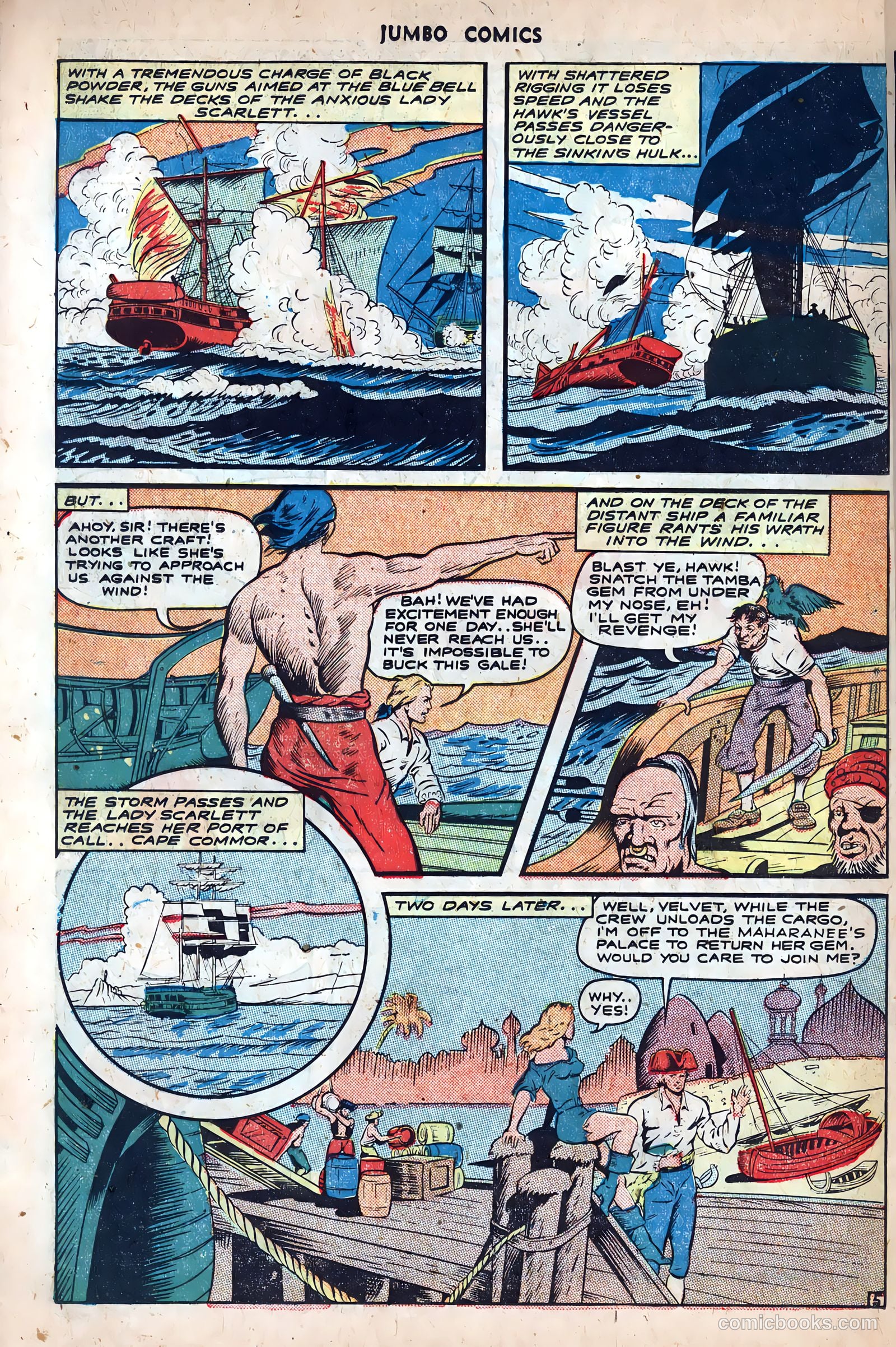 Jumbo Comics #68 — page 38 of 52
