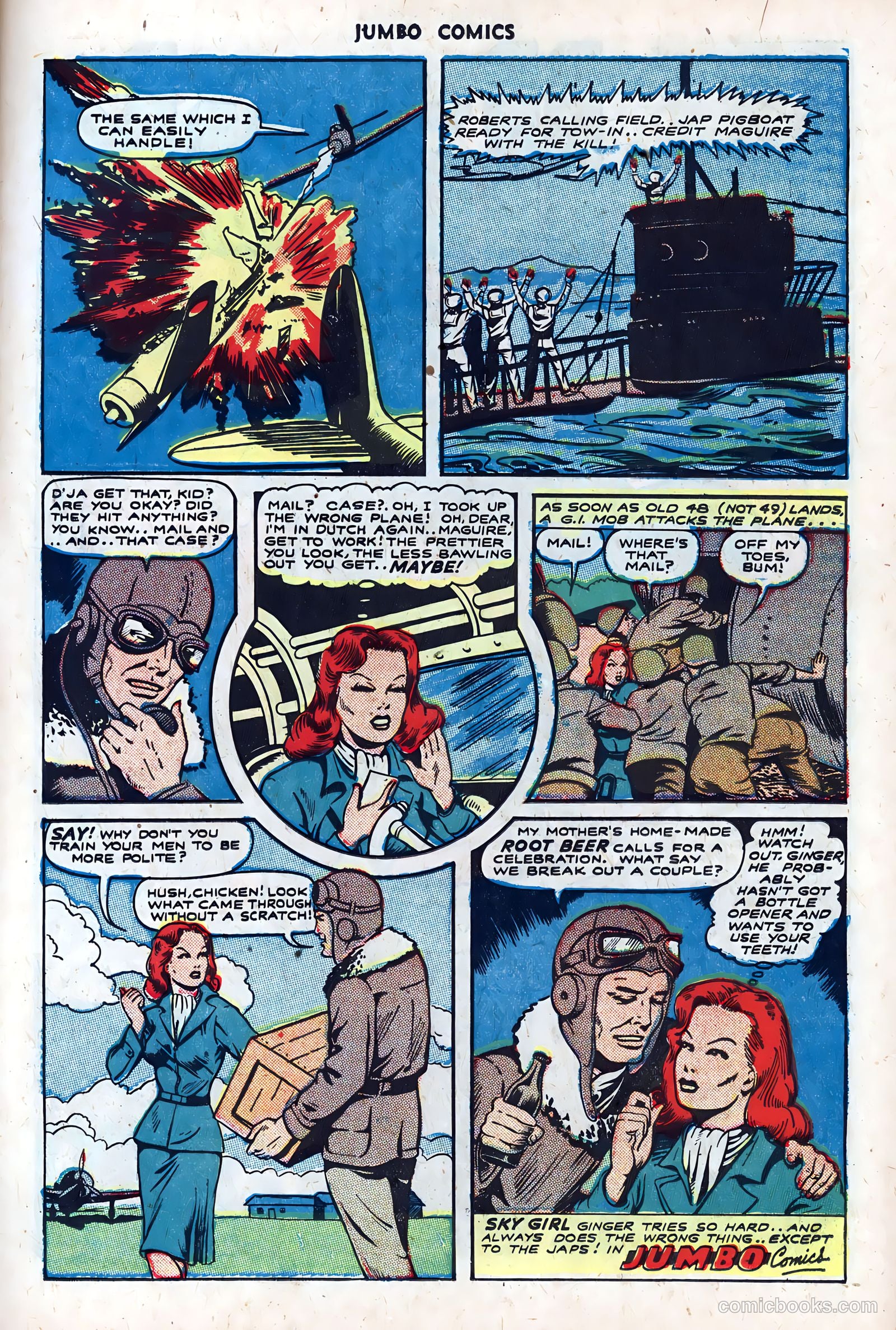 Jumbo Comics #69 — page 33 of 52