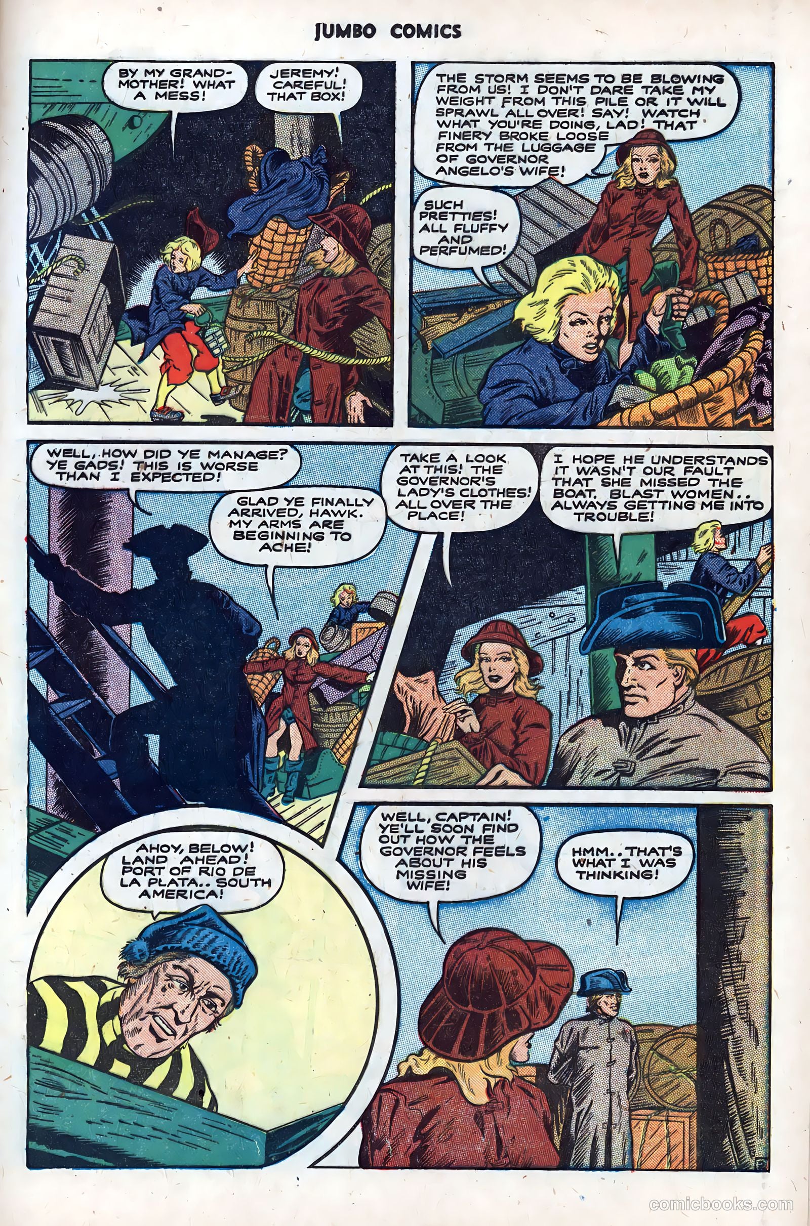 Jumbo Comics #69 — page 35 of 52
